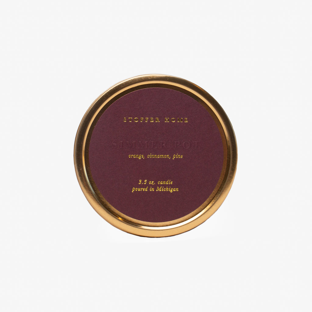 Simmer Pot Candle Tin