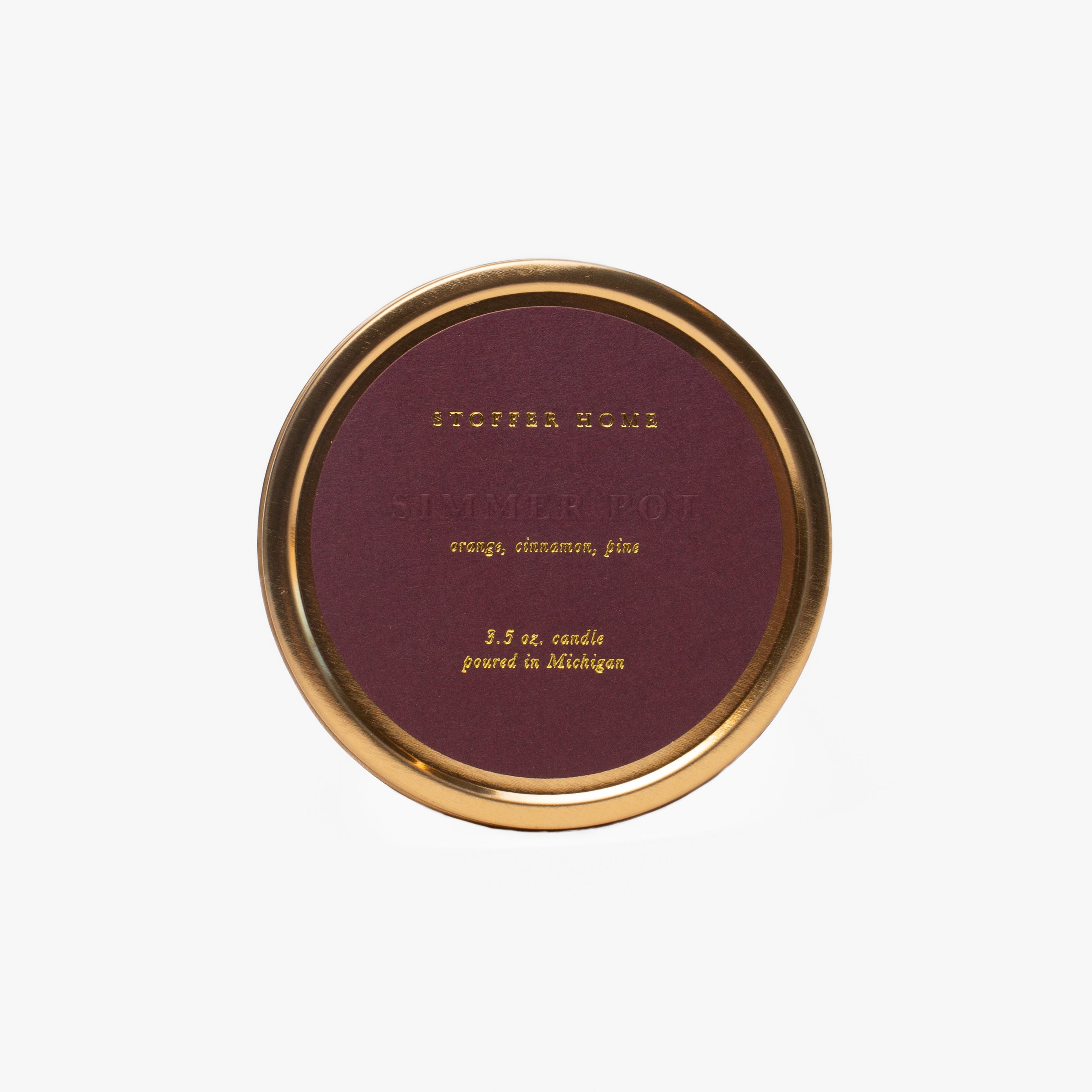 Simmer Pot Candle Tin