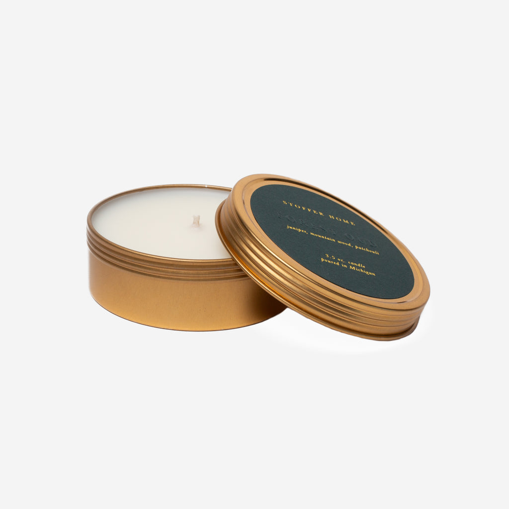 Forest Oud Candle Tin