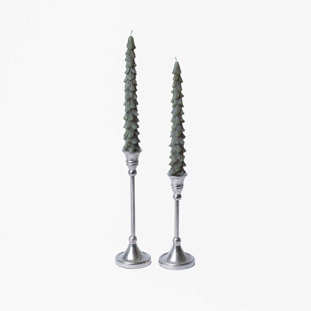 Spruce Taper Candle