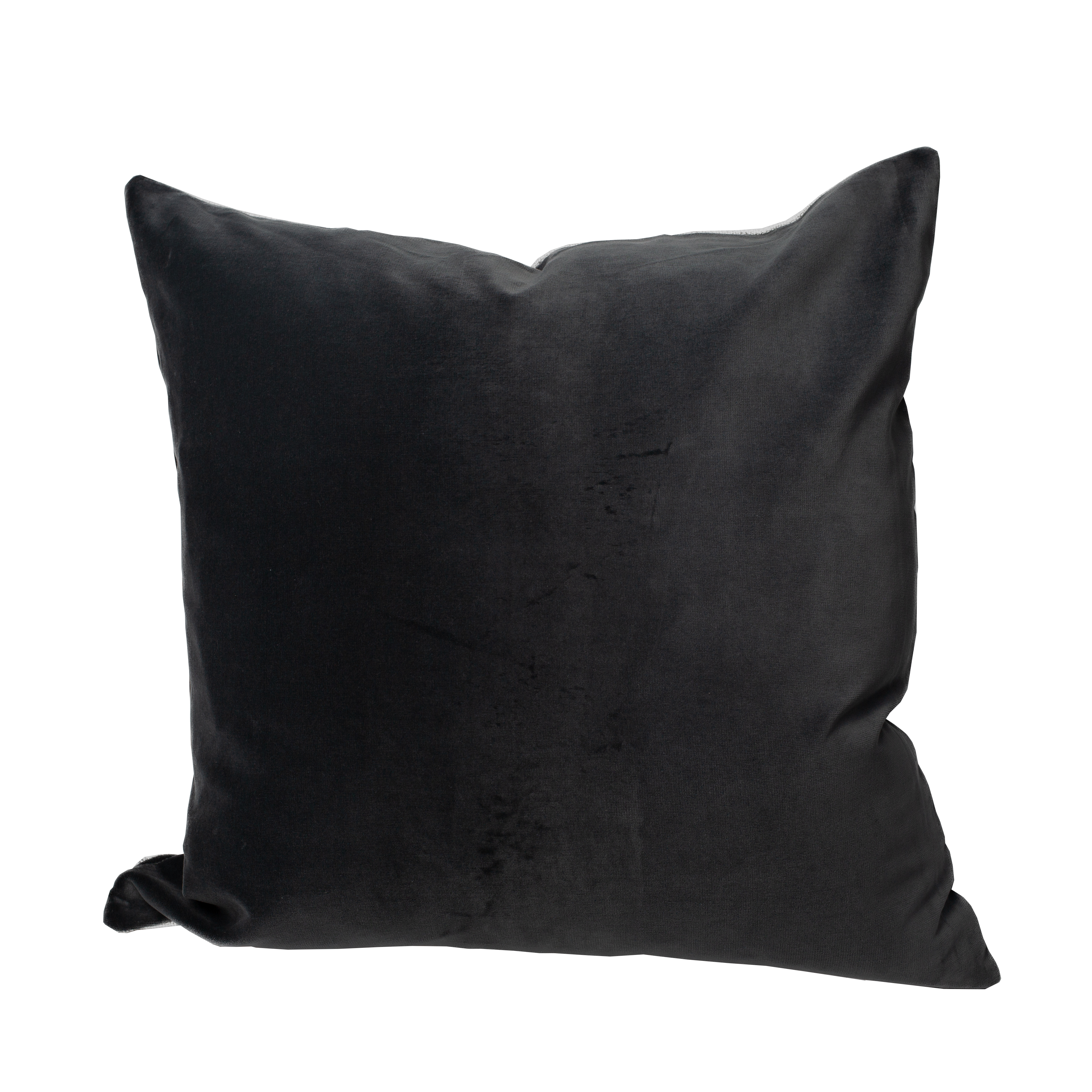 S|H Slate Velvet Designer Pillow Cover