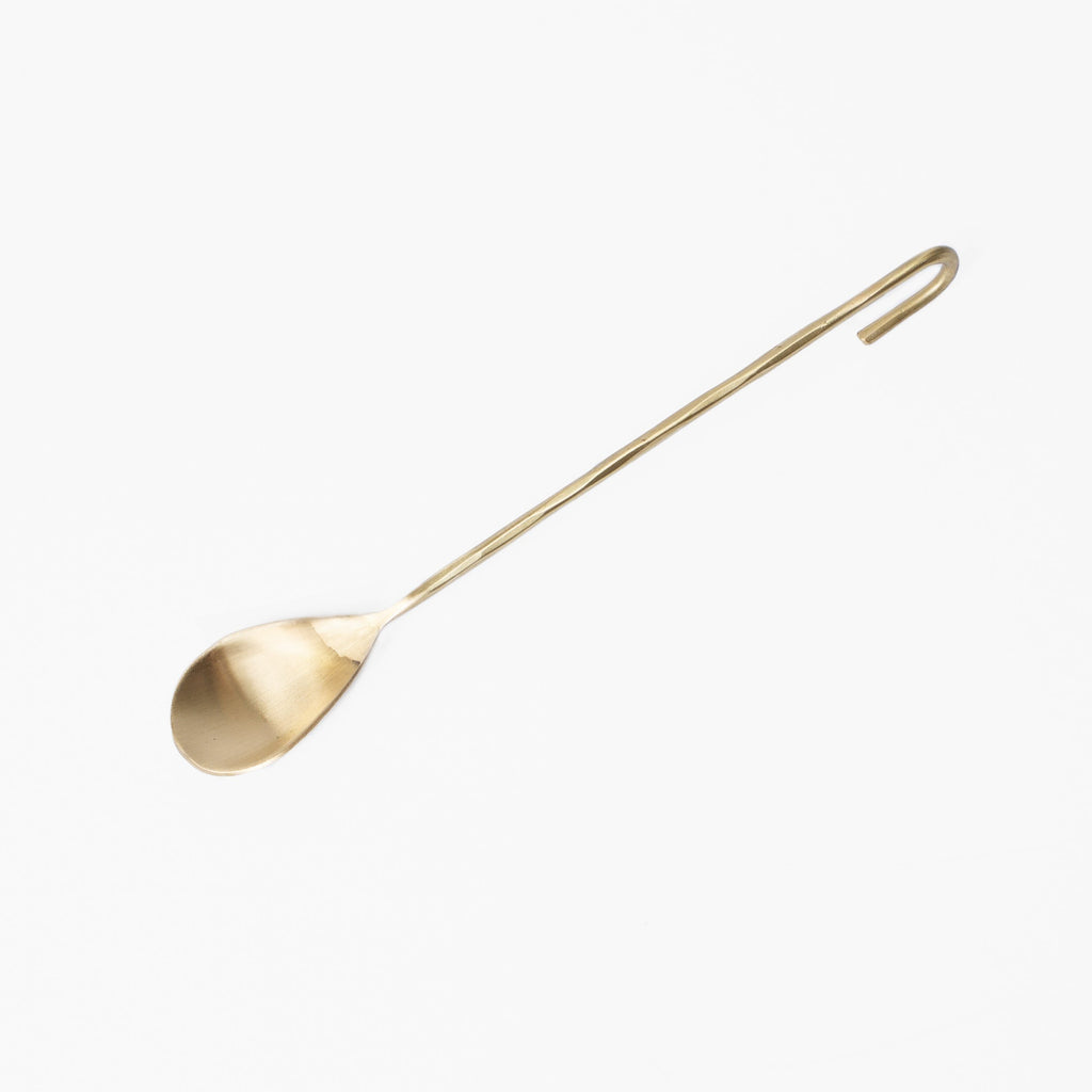 Brass Jar Spoon