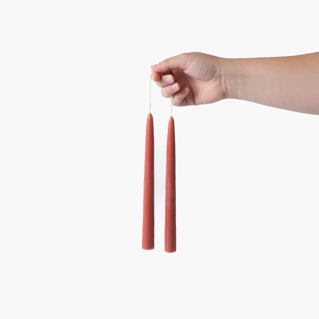 Clay Taper Candles