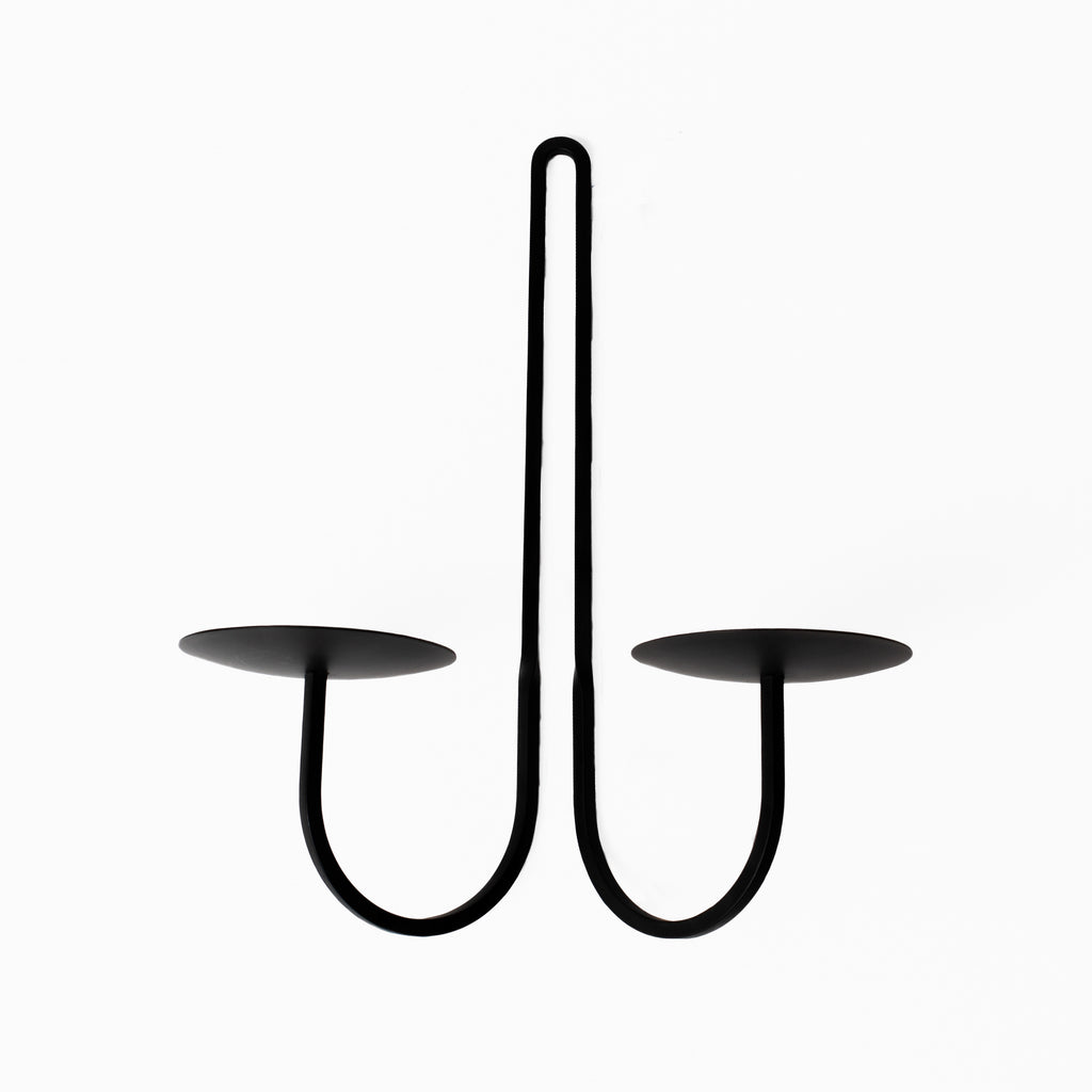 Banks Double Taper Sconce