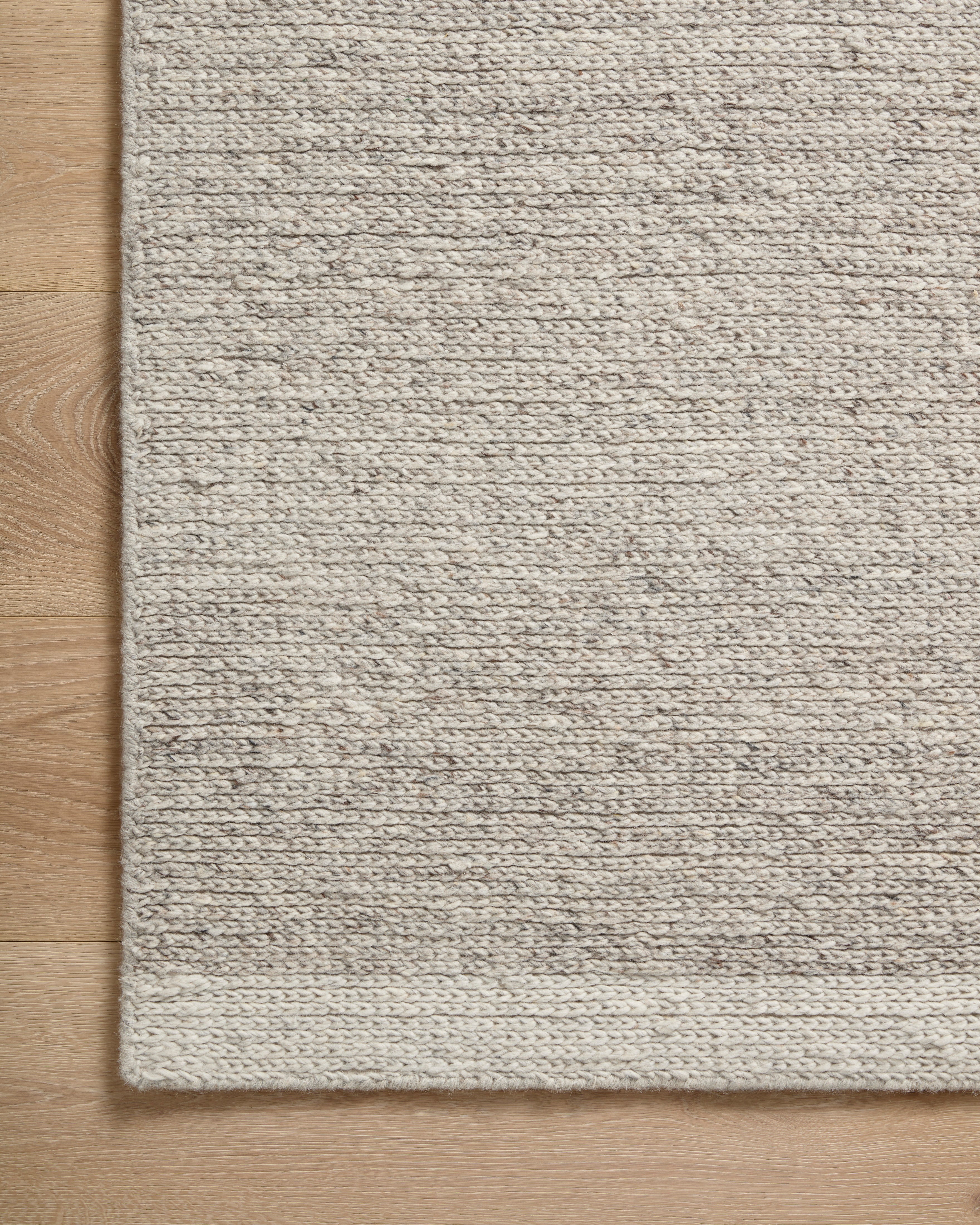 Magnolia Home by Joanna Gaines x Loloi Ashby Silver Ivory ASH-03