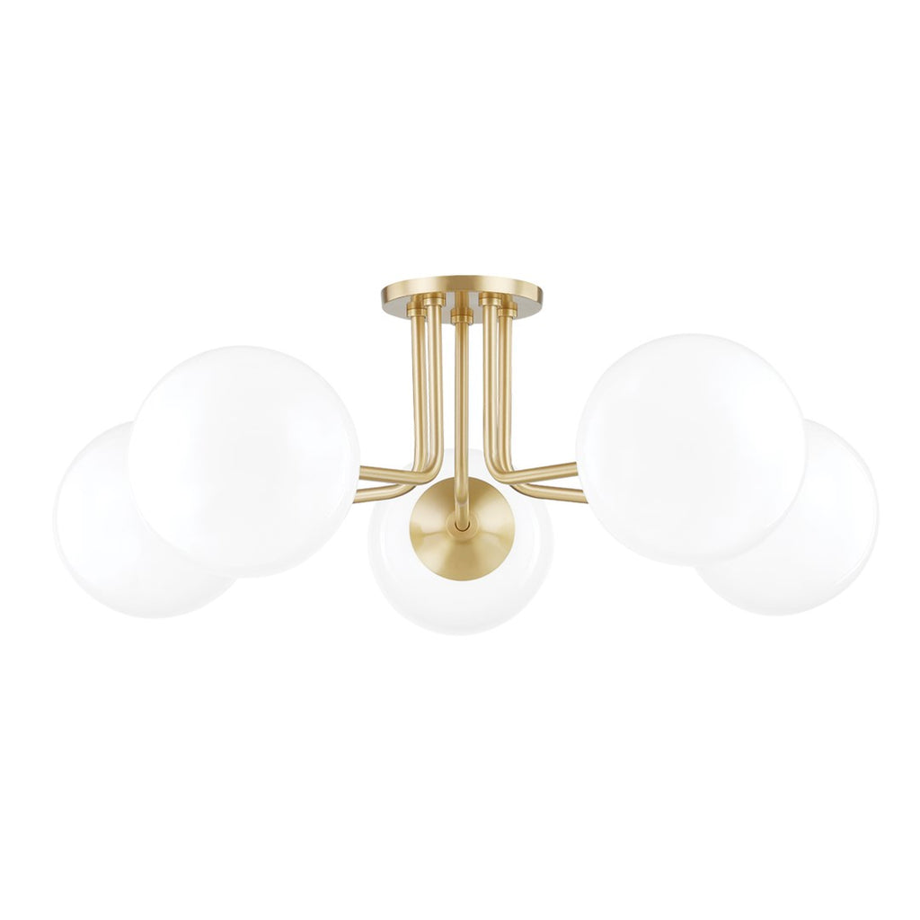 Stella 5 Light Semi Flush Mount