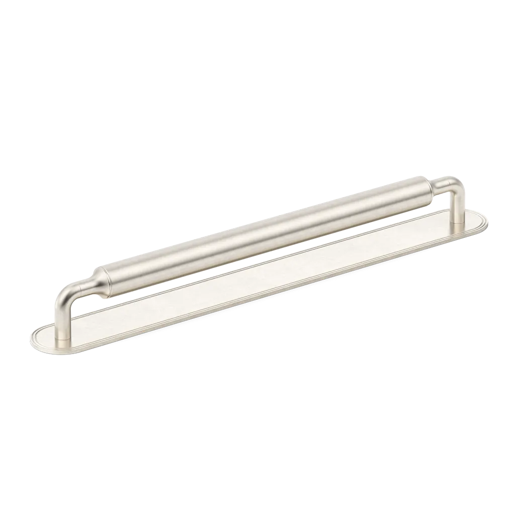 Barwick Plain Cabinet Pull Handle with Backplate