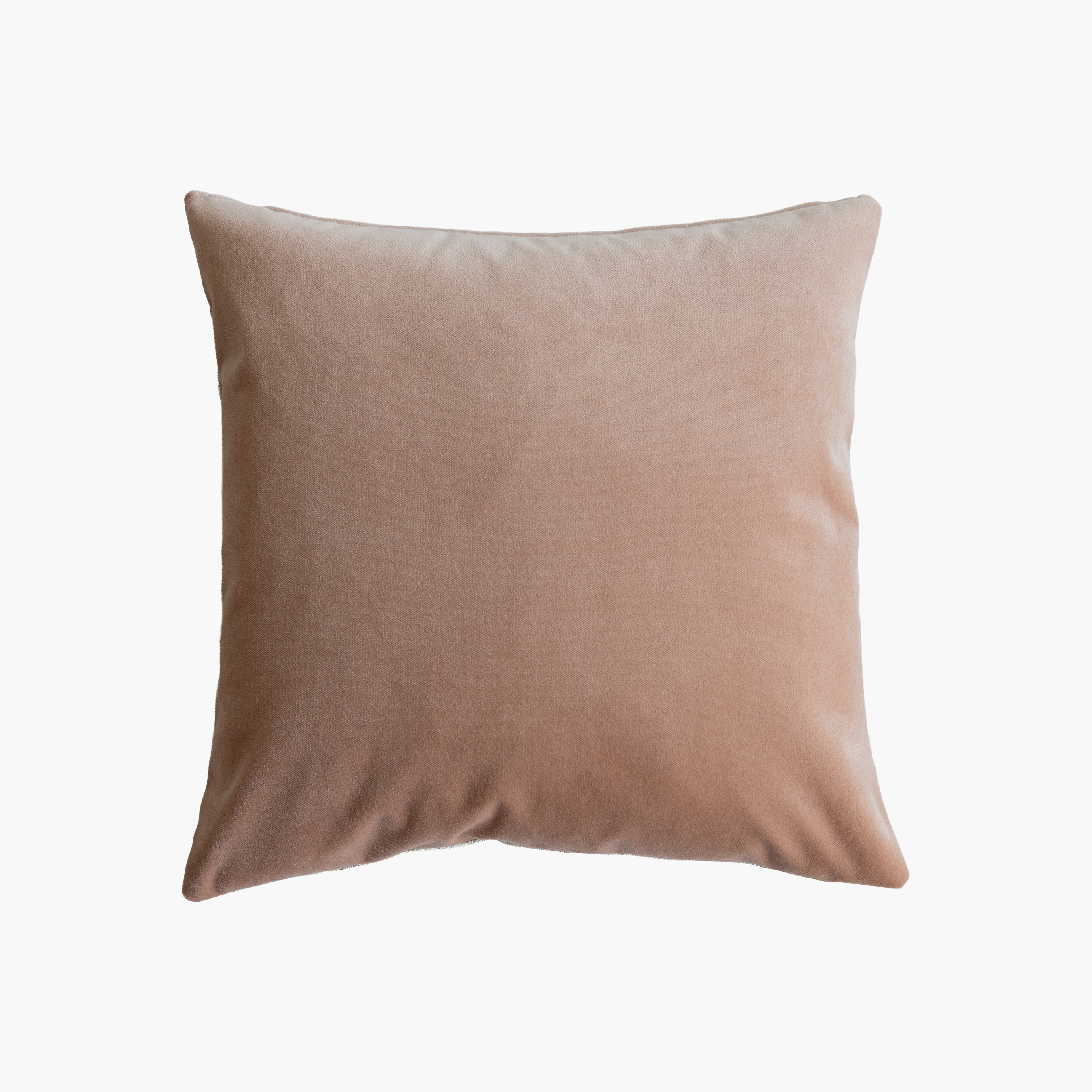 S|H Blush Velvet Designer Pillow Cover