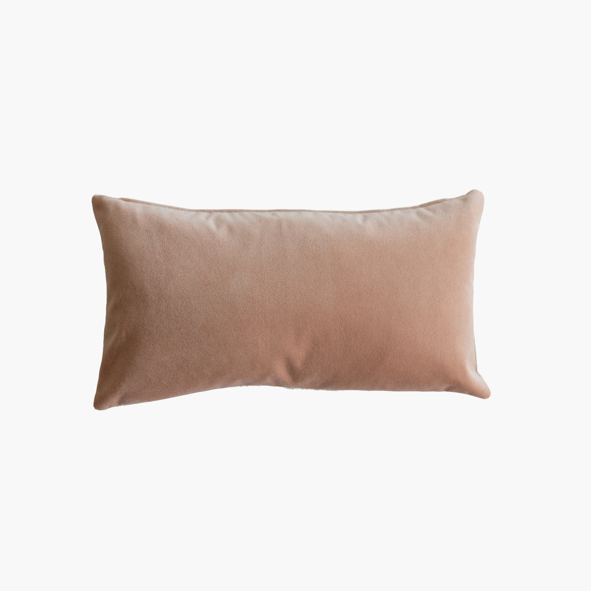 S|H Blush Velvet Designer Pillow Cover