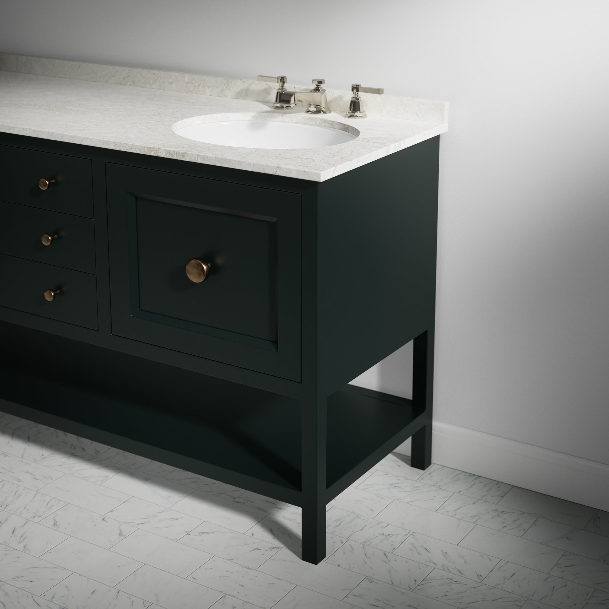 Burgess Vanity - 66" Countertop