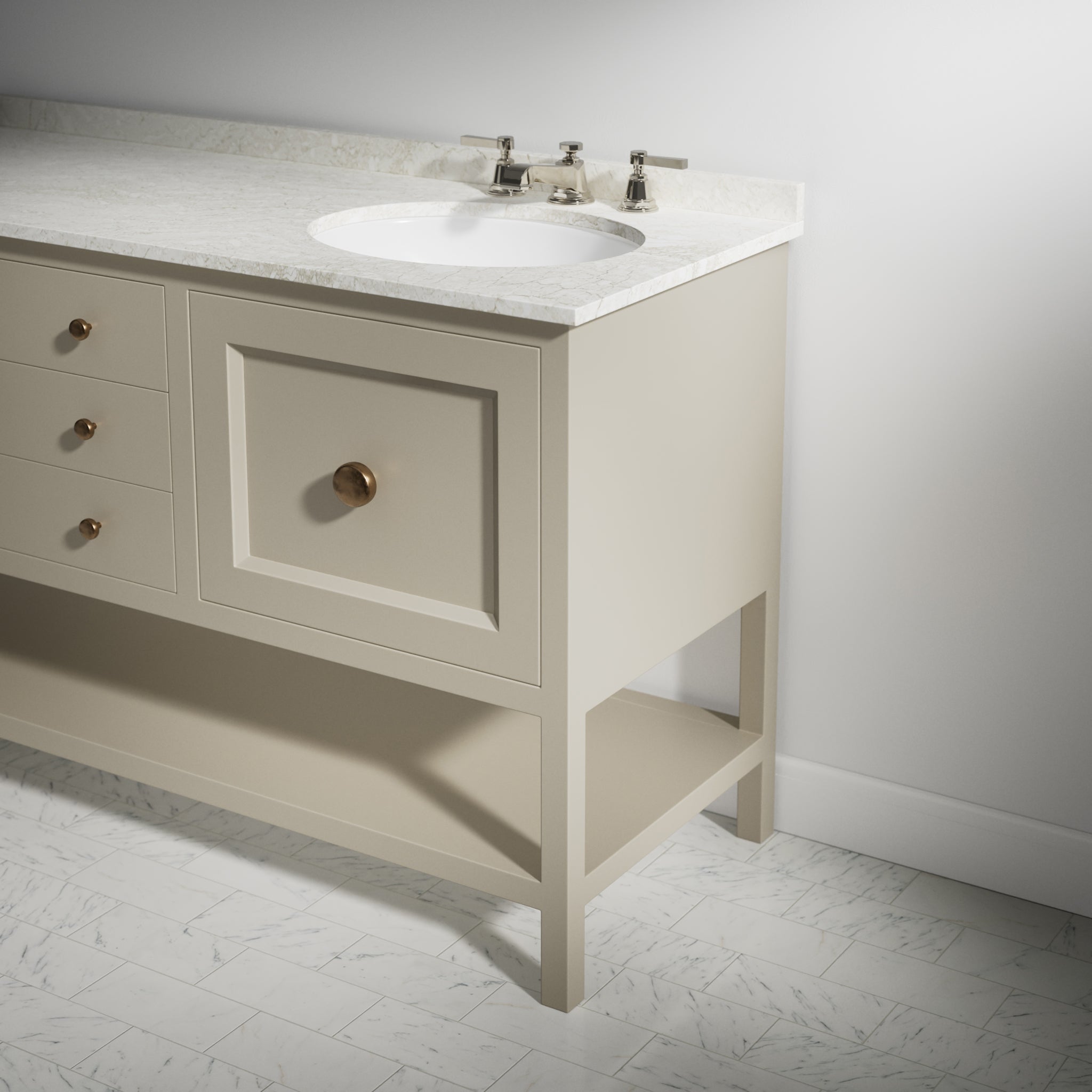 Burgess Vanity - 69" Countertop