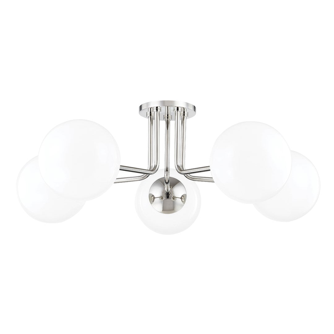 Stella 5 Light Semi Flush Mount