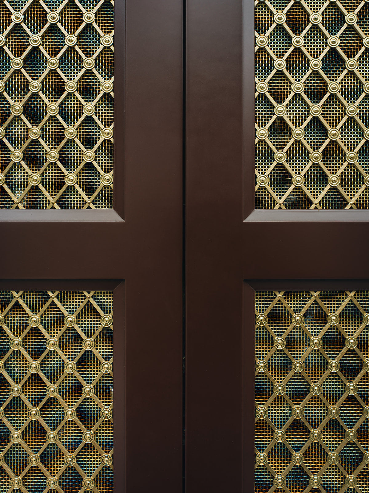 Calder Burgundy Cabinetry Sample