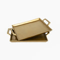 Antique Brass Square Tray