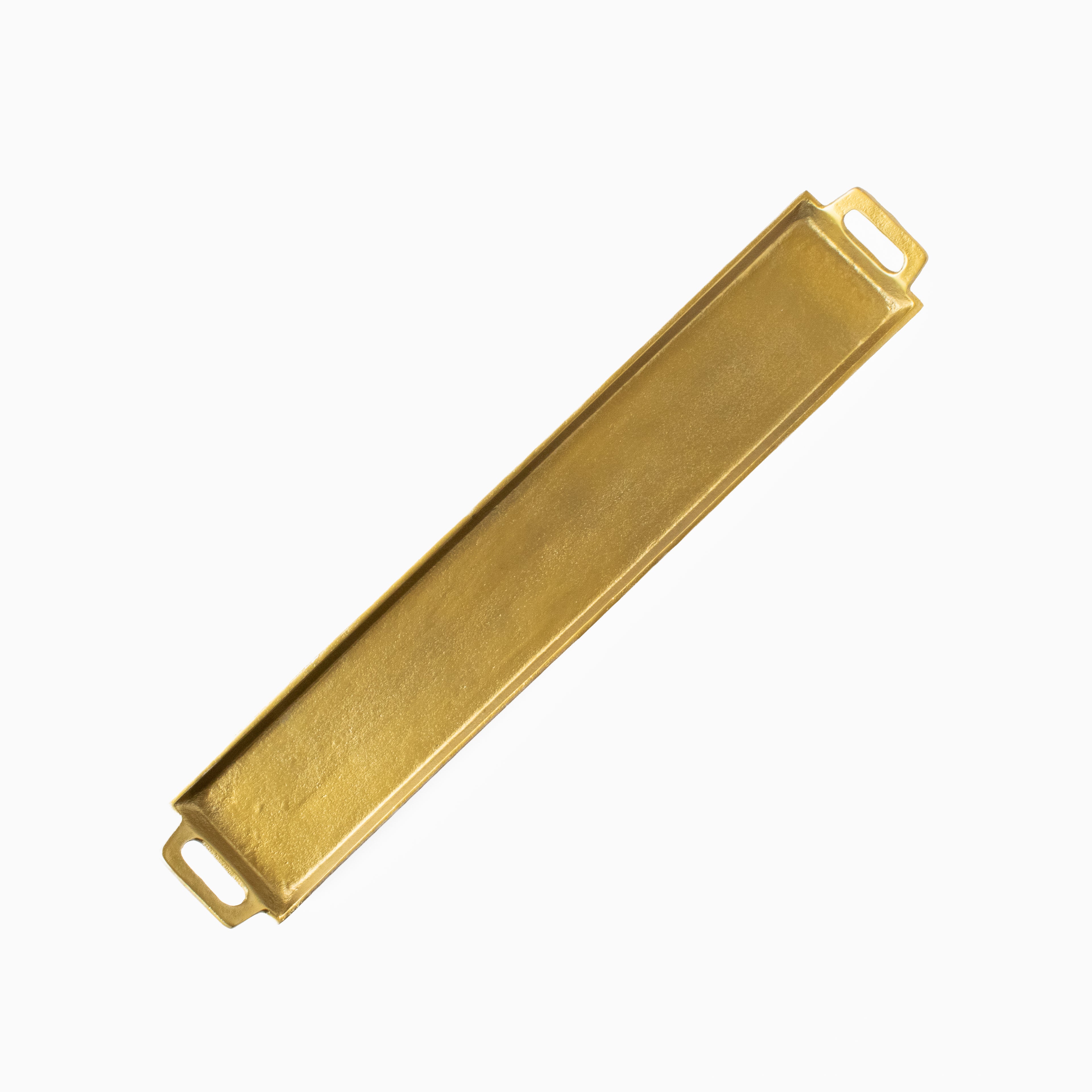 Antique Brass Narrow Tray