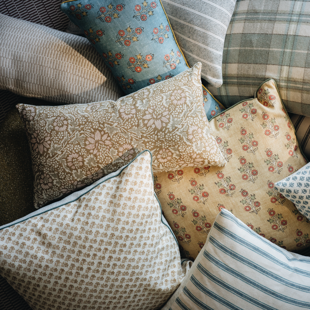 S|H Faye Denim Pillow Cover