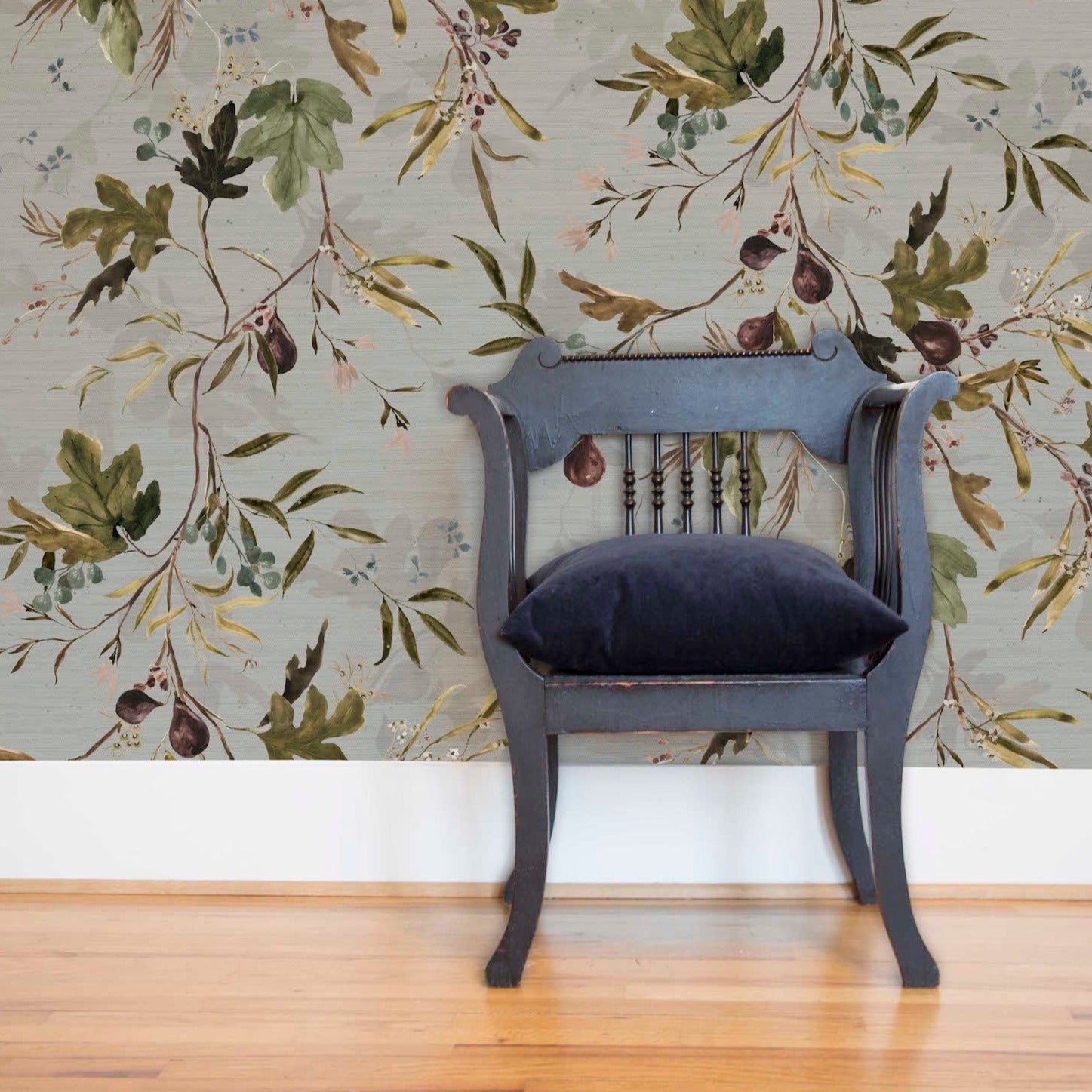 Fig Grasscloth Wallpaper