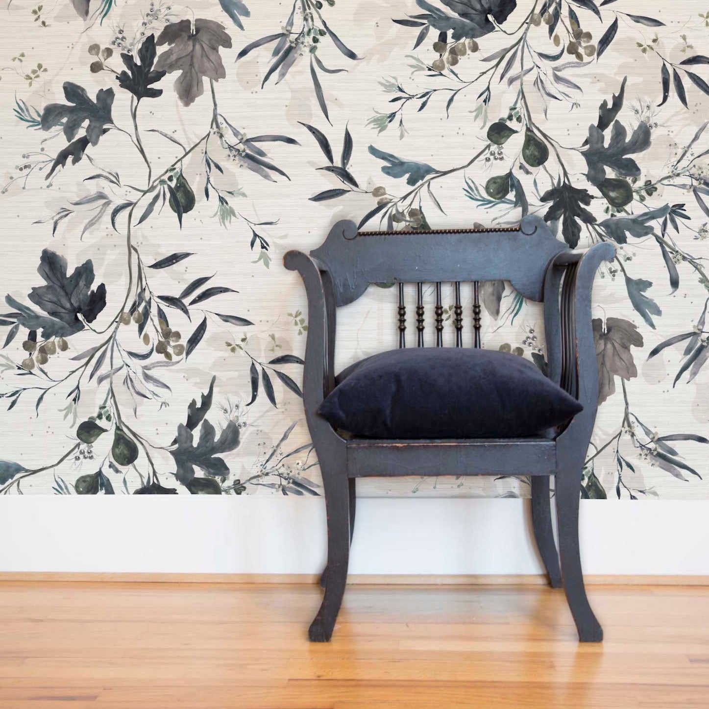 Fig Grasscloth Wallpaper