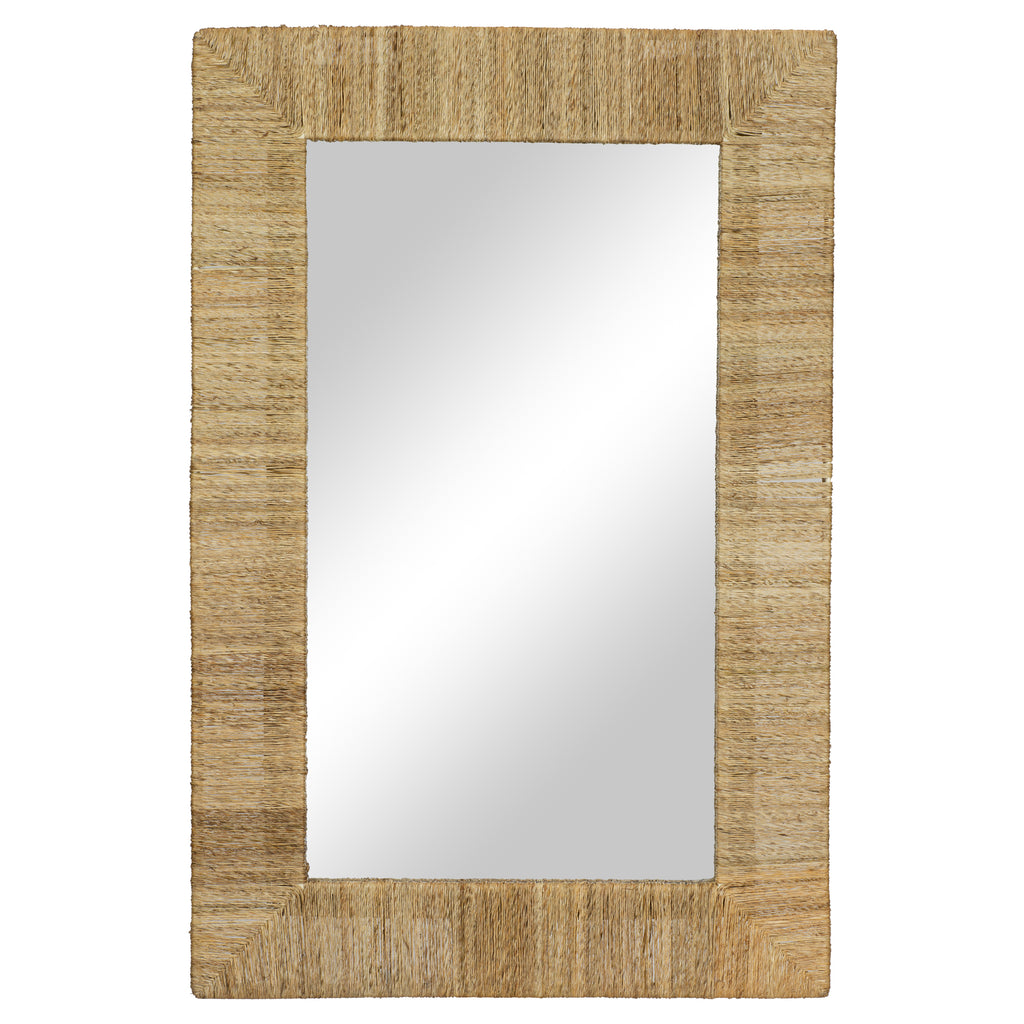 Highball Jute Rectangular Mirror