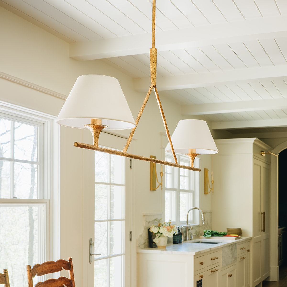 Cesta Large Linear Chandelier