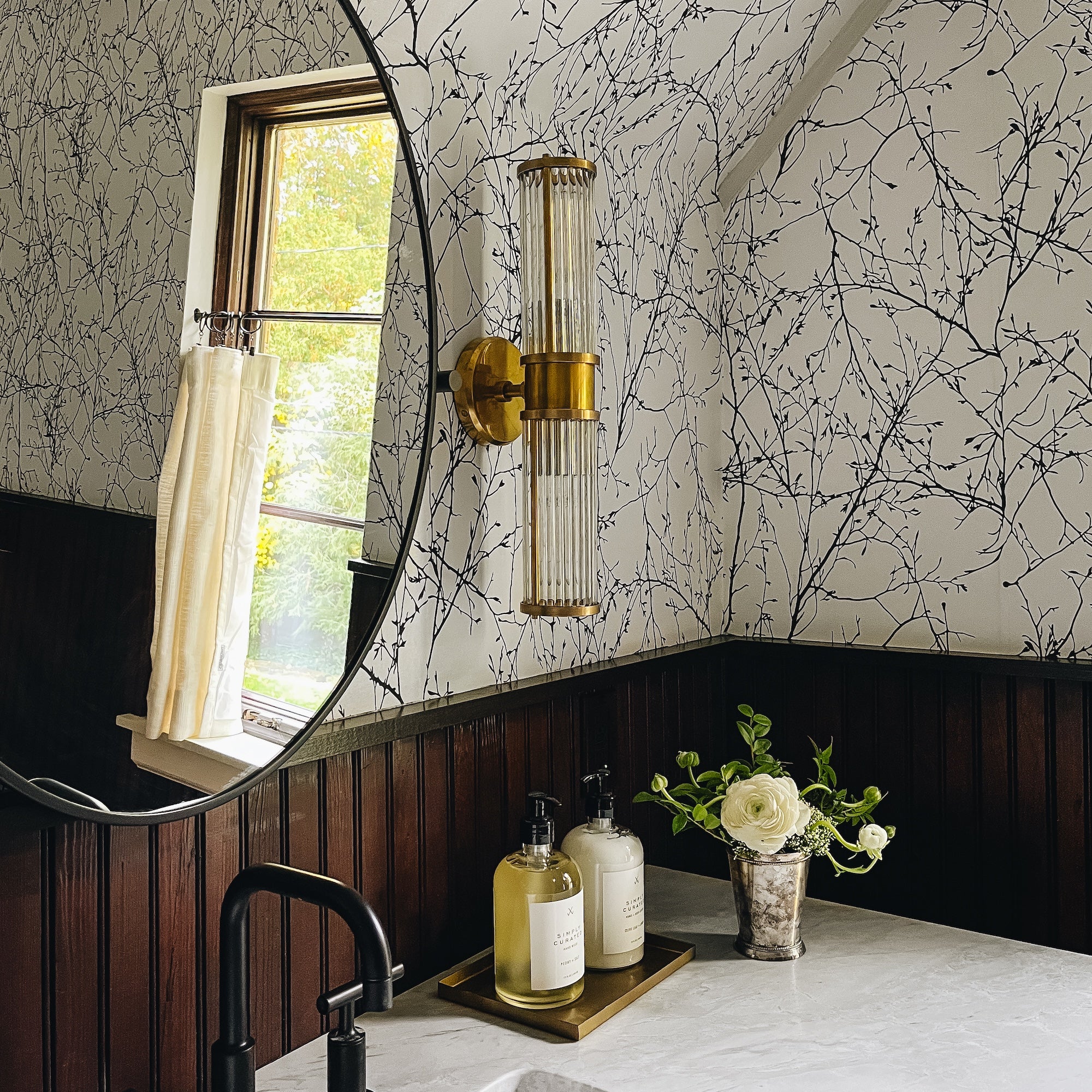 Allen Double Light Sconce