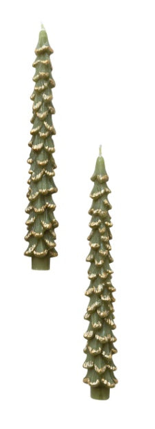 Spruce Taper Candle
