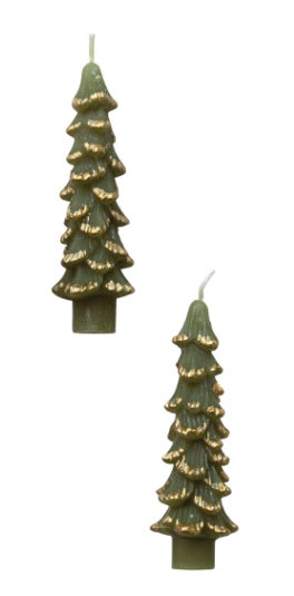 Spruce Taper Candle