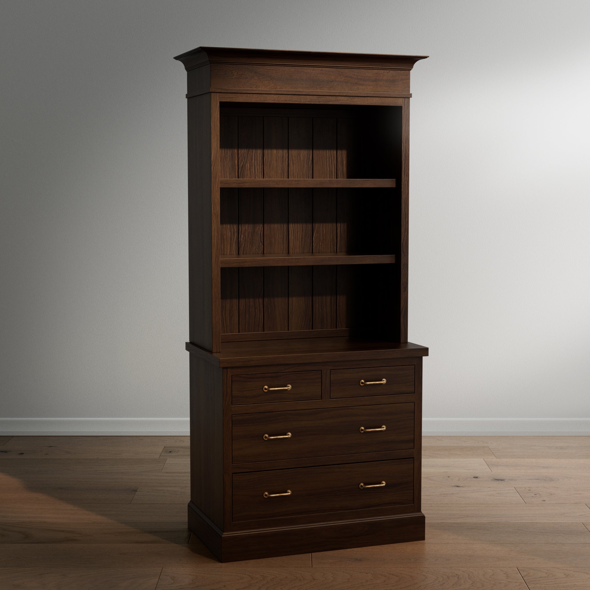 Madison Bookcase - 4 Drawer
