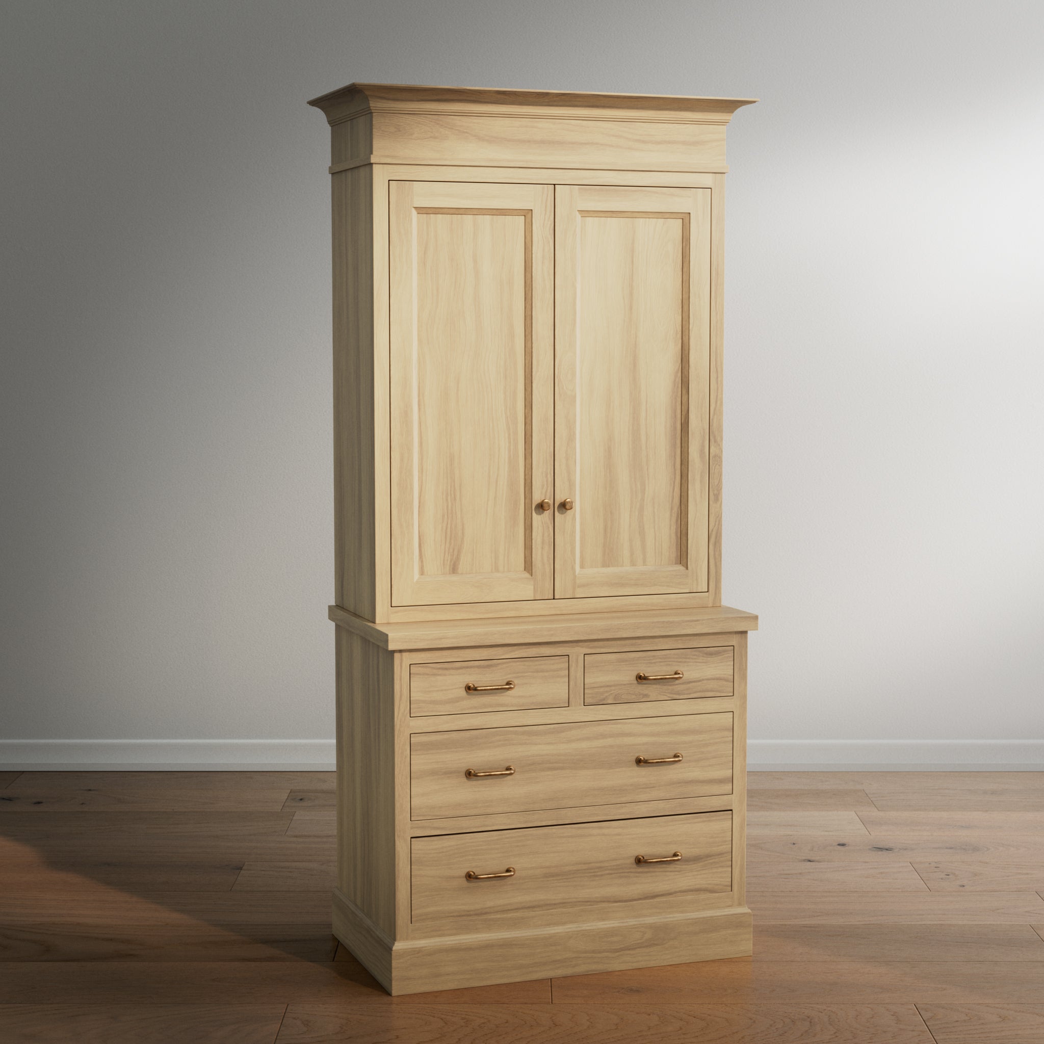 Madison Hutch - 4 Drawer Base