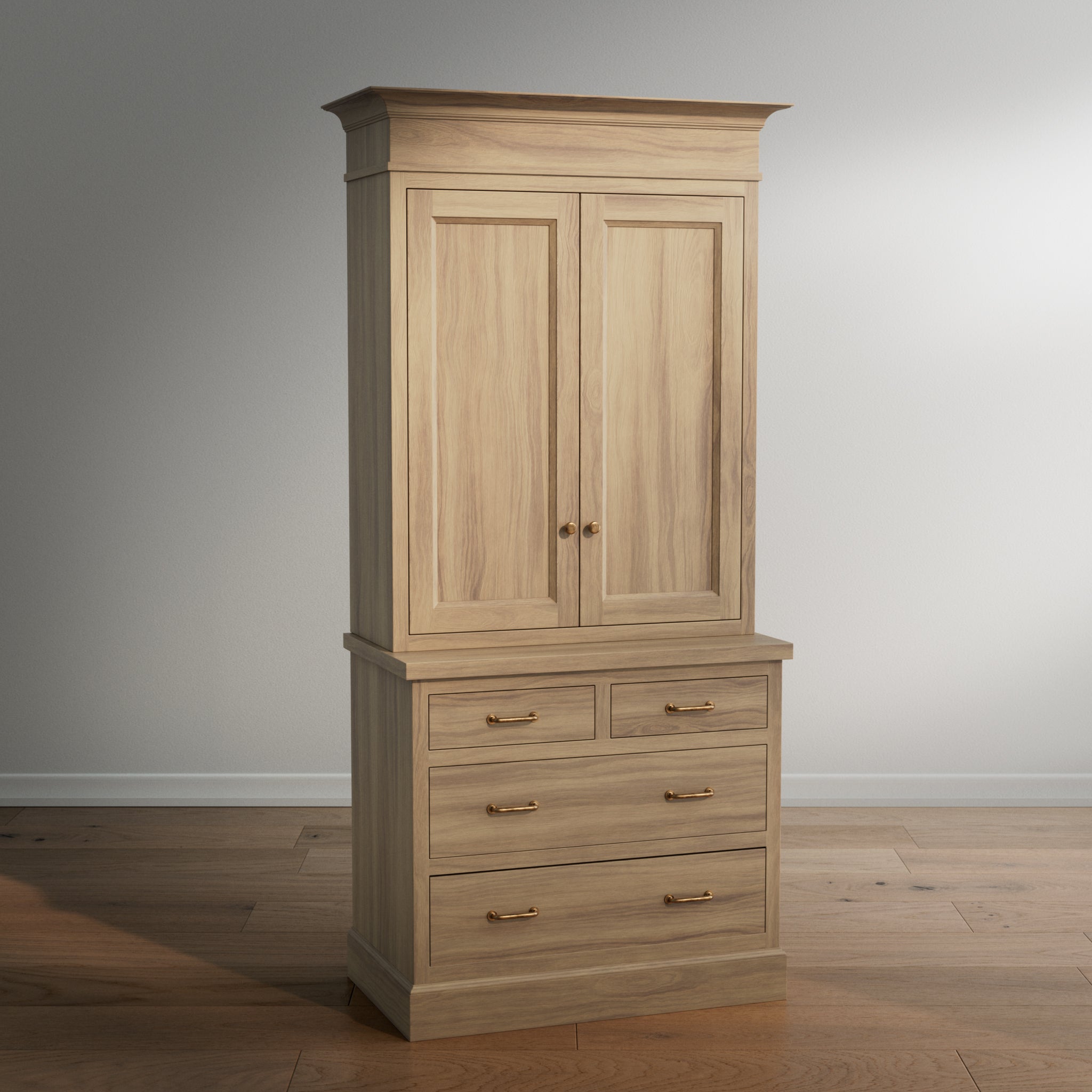 Madison Hutch - 4 Drawer Base