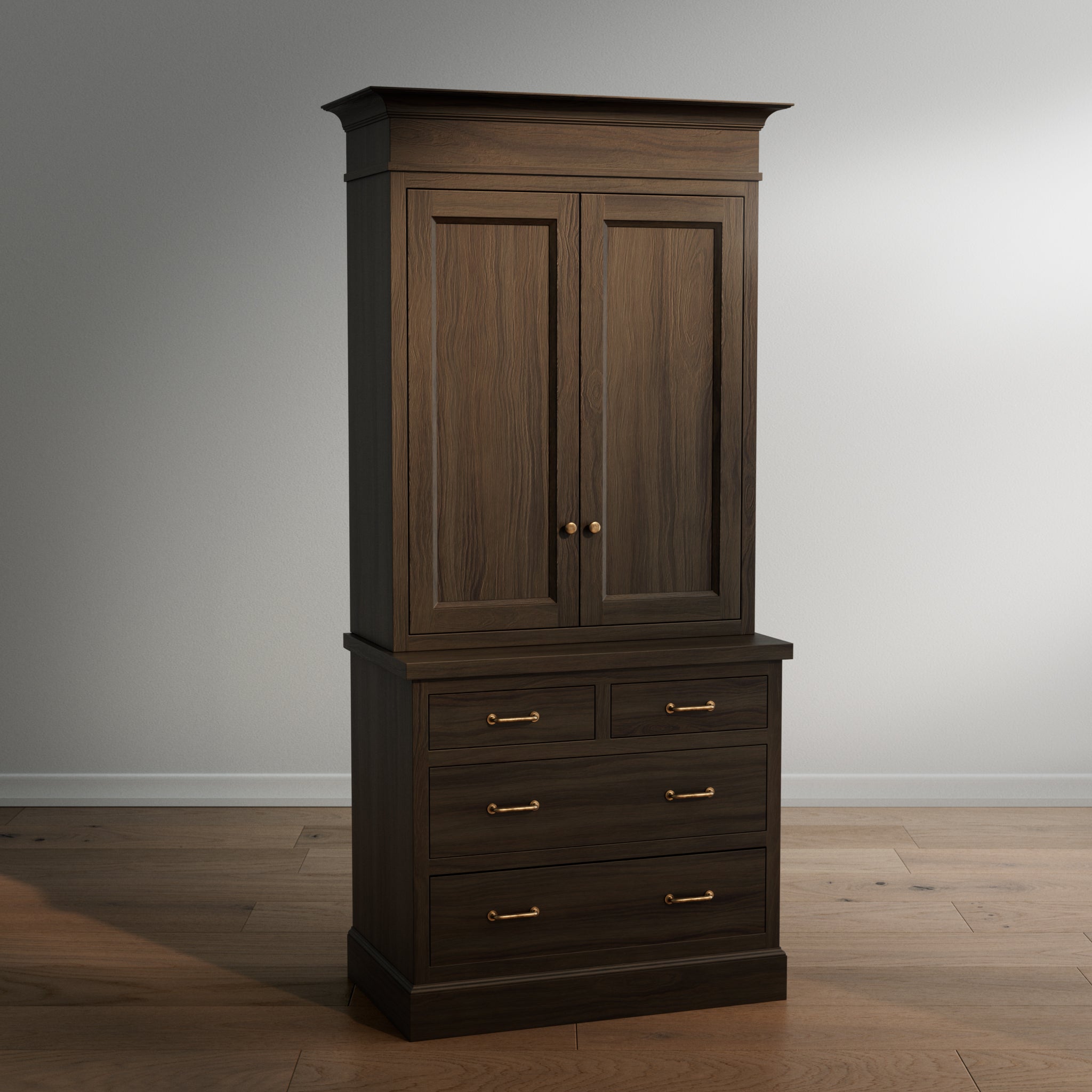 Madison Hutch - 4 Drawer Base