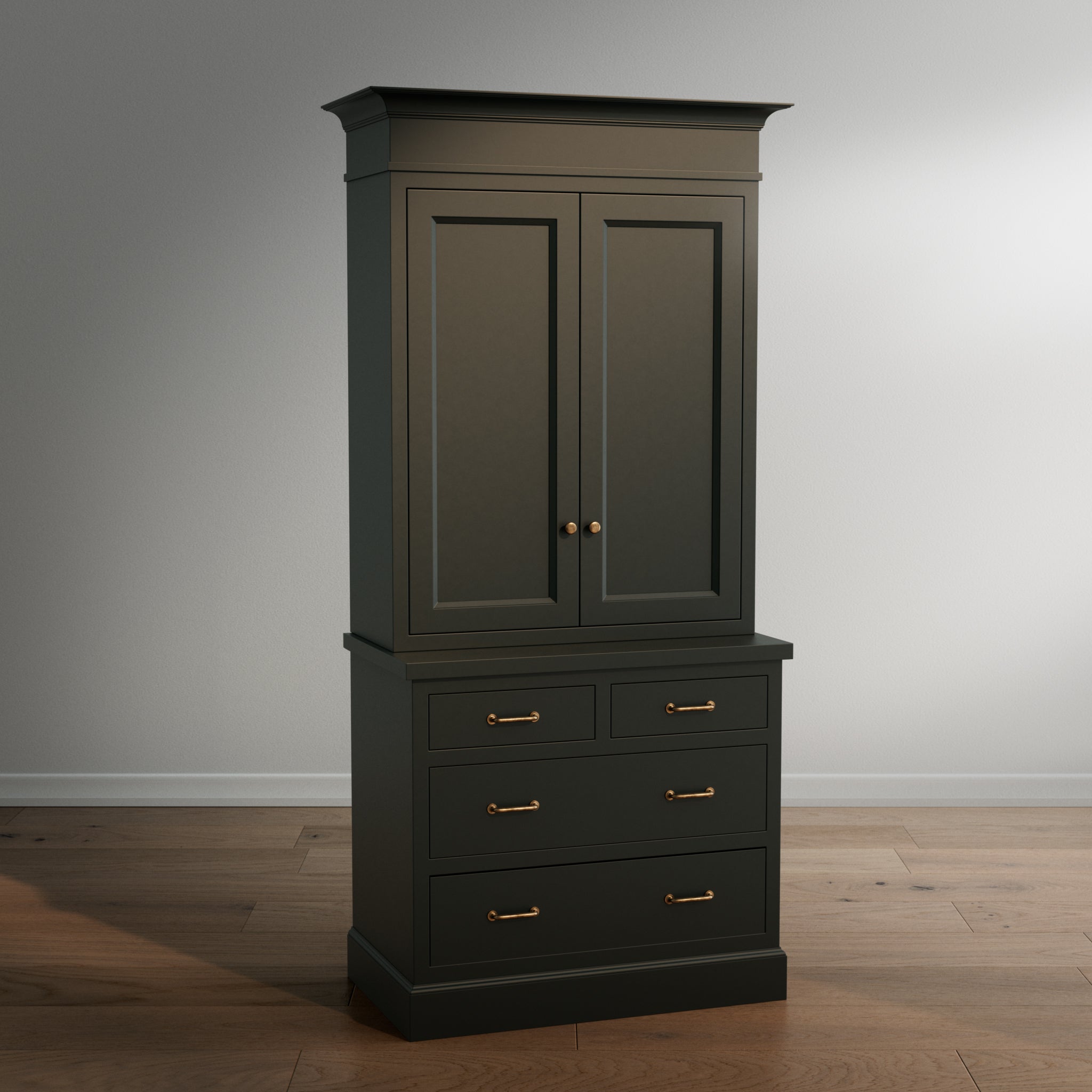 Madison Hutch - 4 Drawer Base
