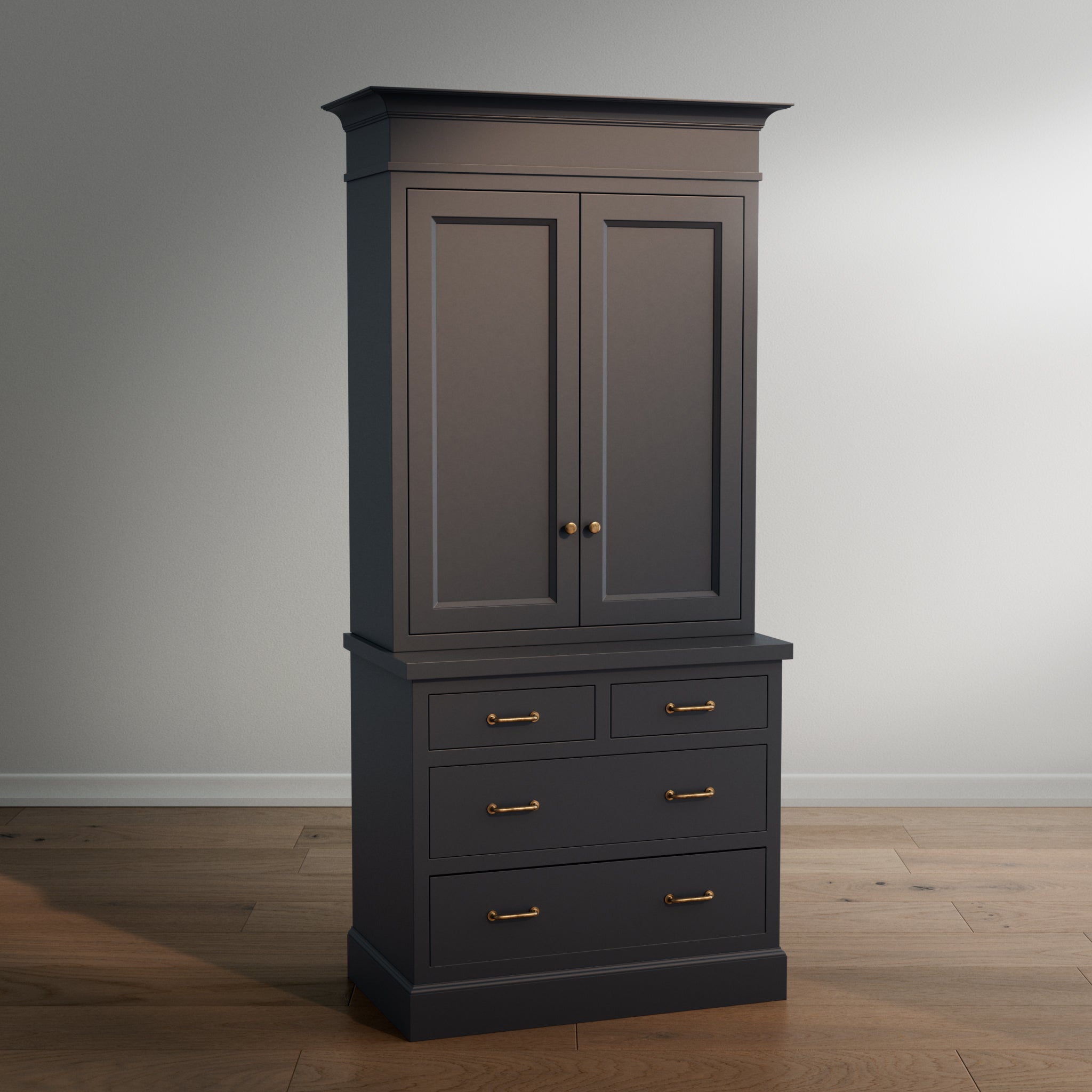 Madison Hutch - 4 Drawer Base