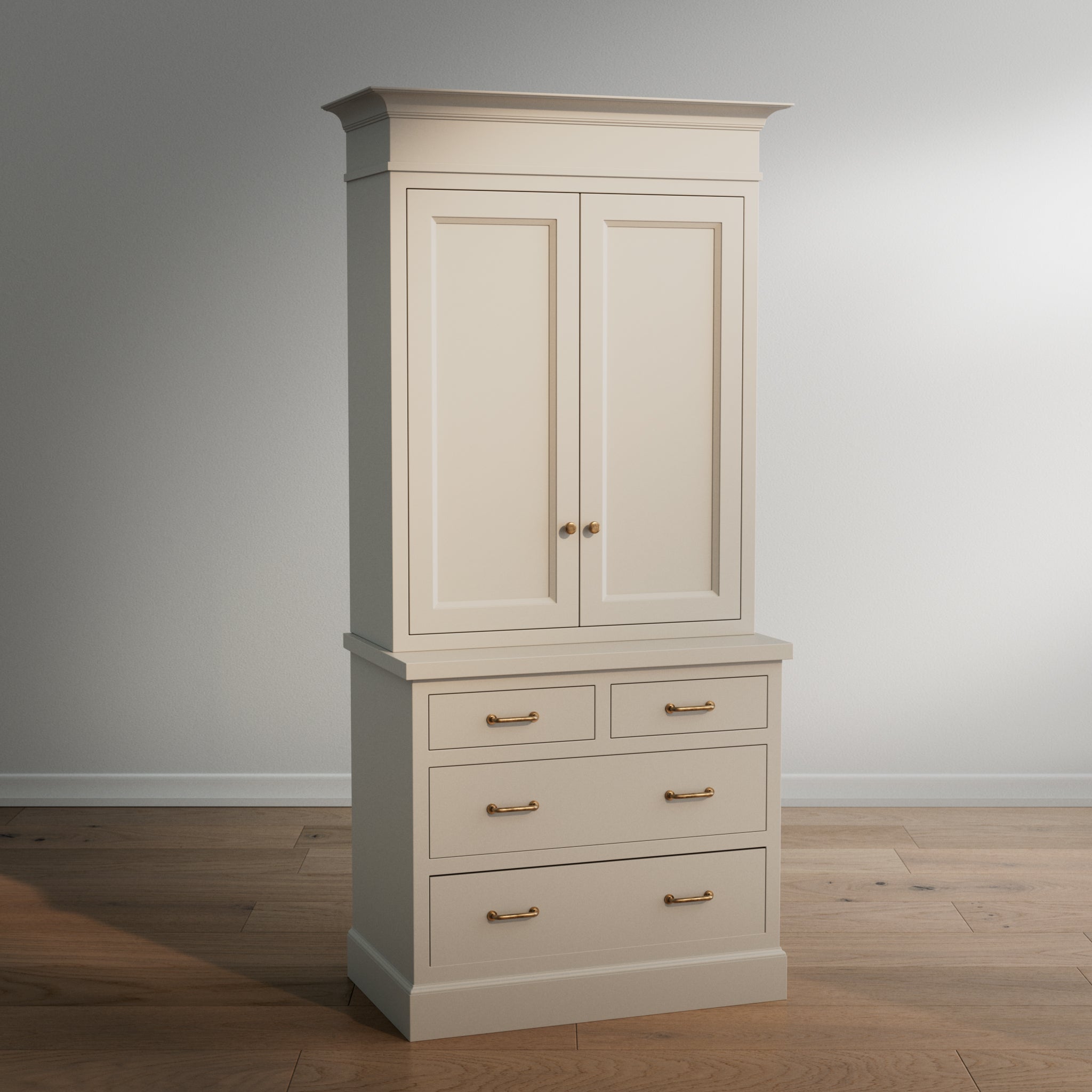 Madison Hutch - 4 Drawer Base