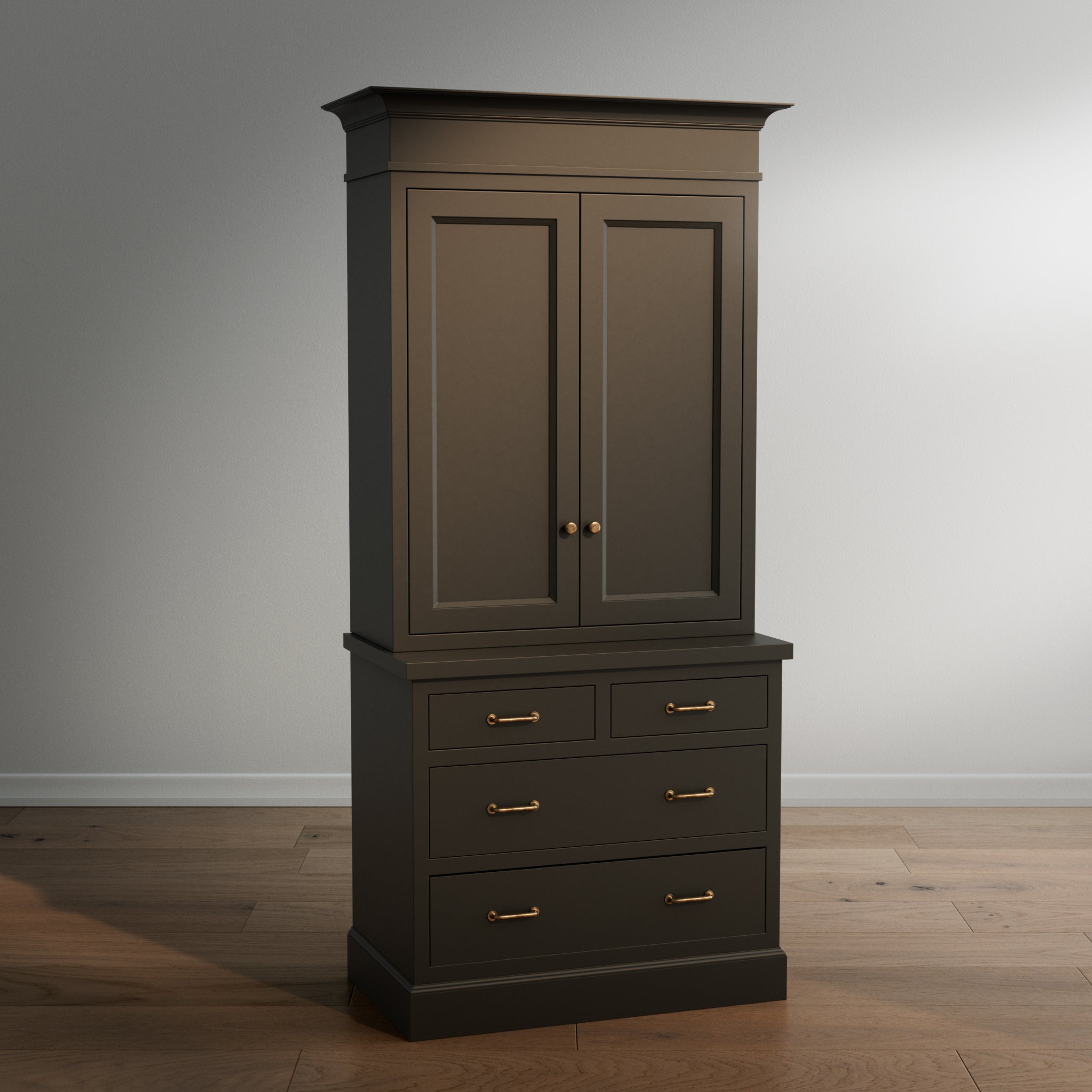 Madison Hutch - 4 Drawer Base