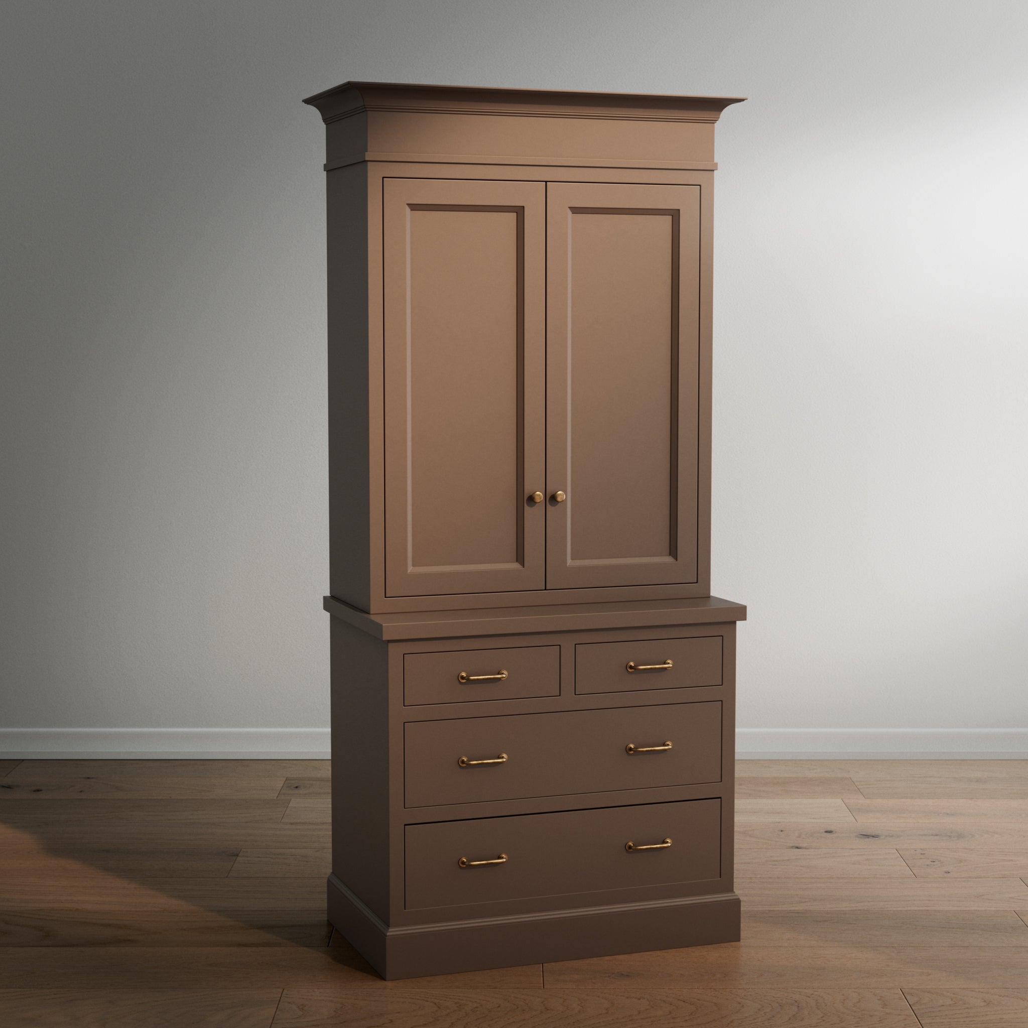 Madison Hutch - 4 Drawer Base