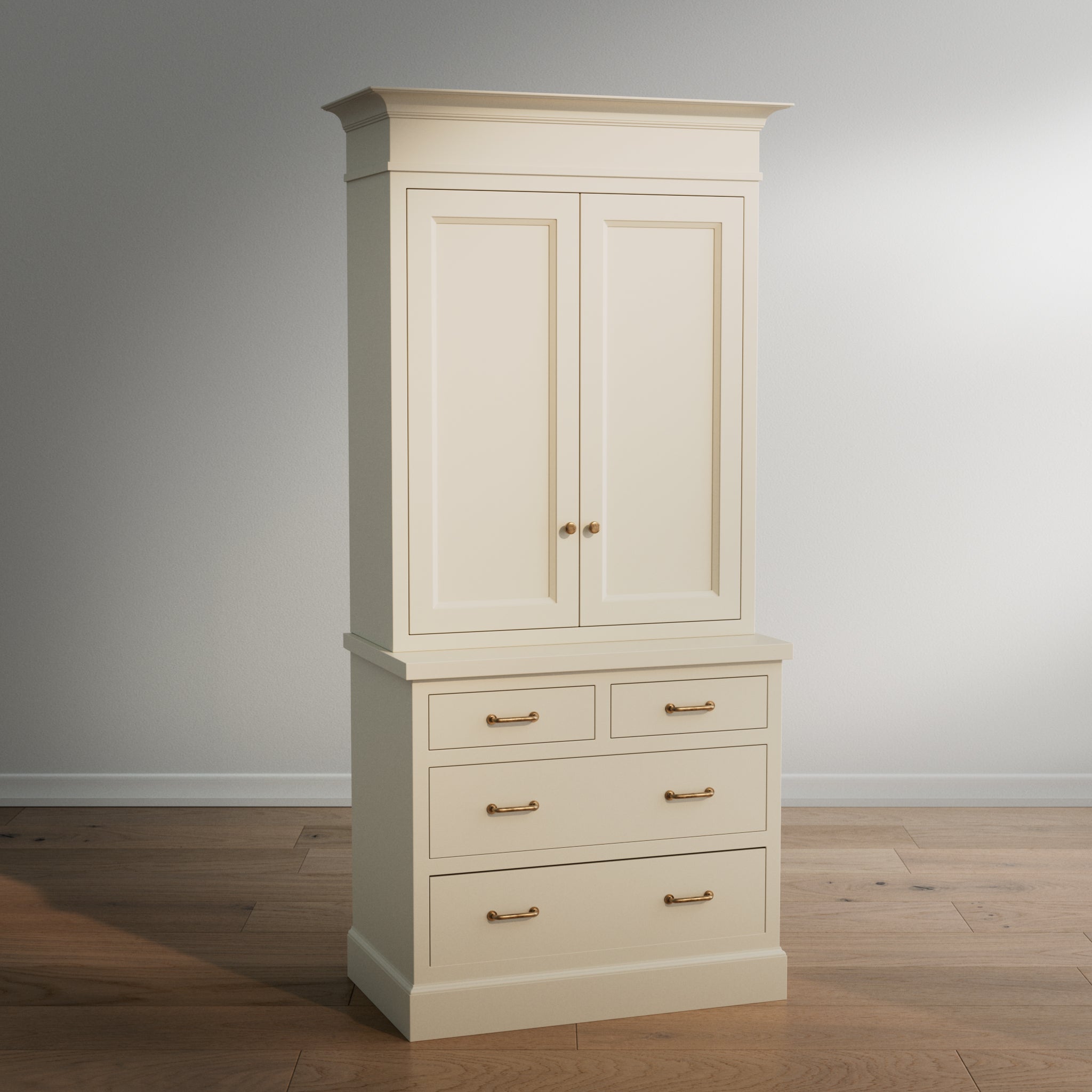 Madison Hutch - 4 Drawer Base