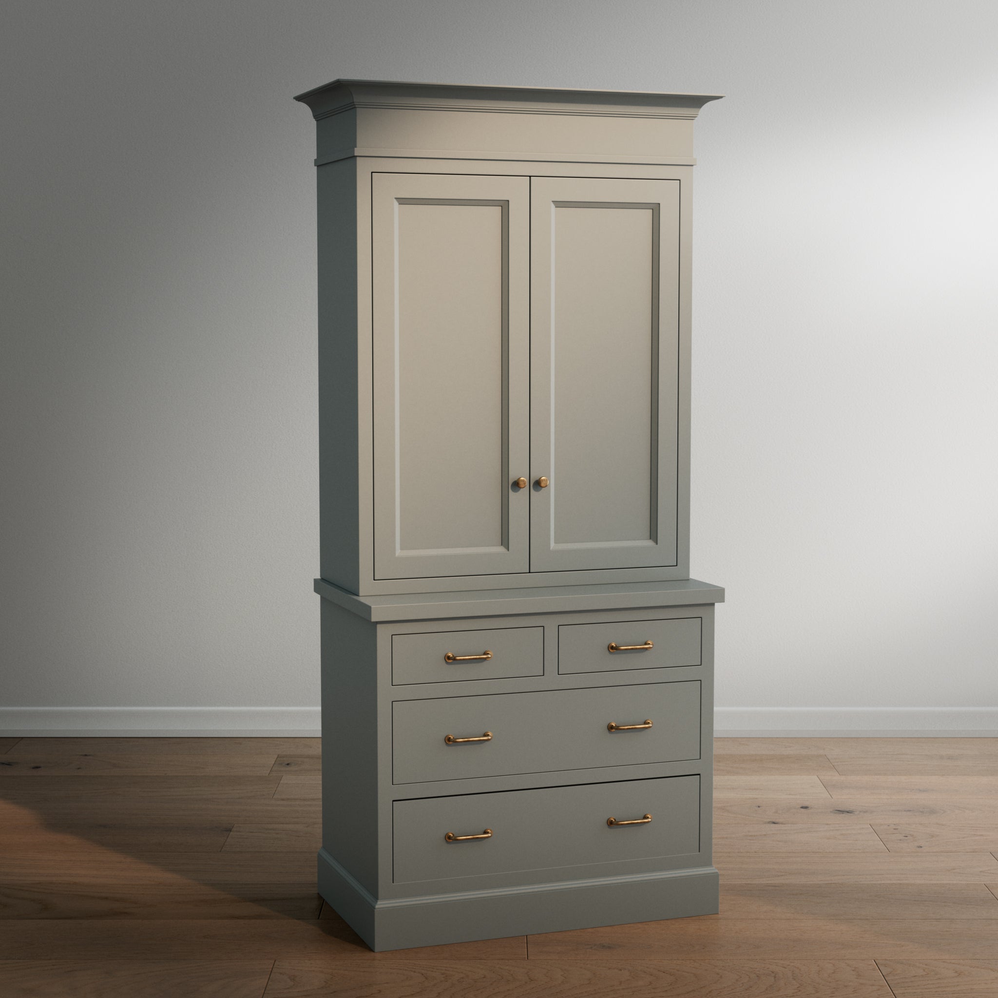 Madison Hutch - 4 Drawer Base