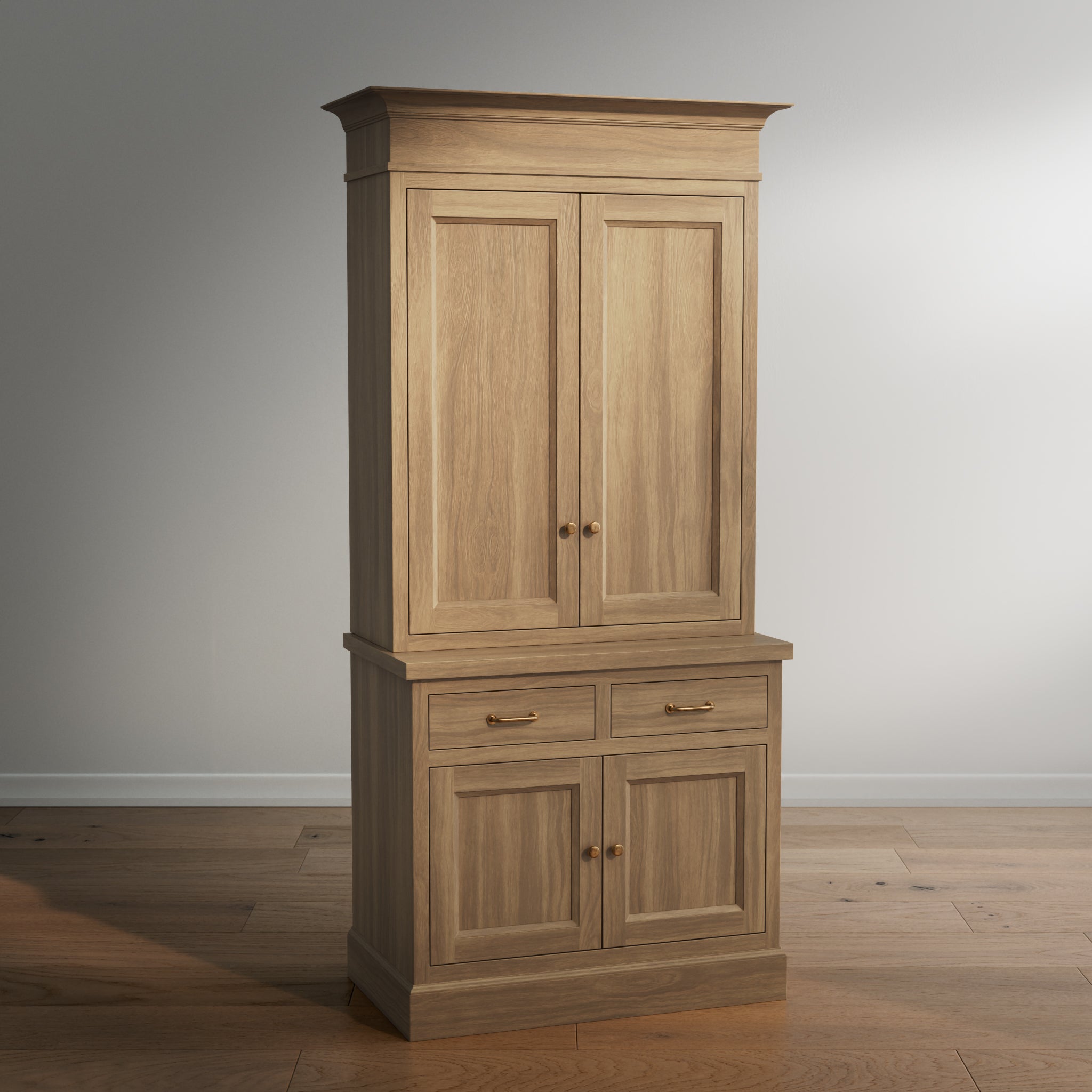 Madison Hutch - 2 Door / 2 Drawer Base