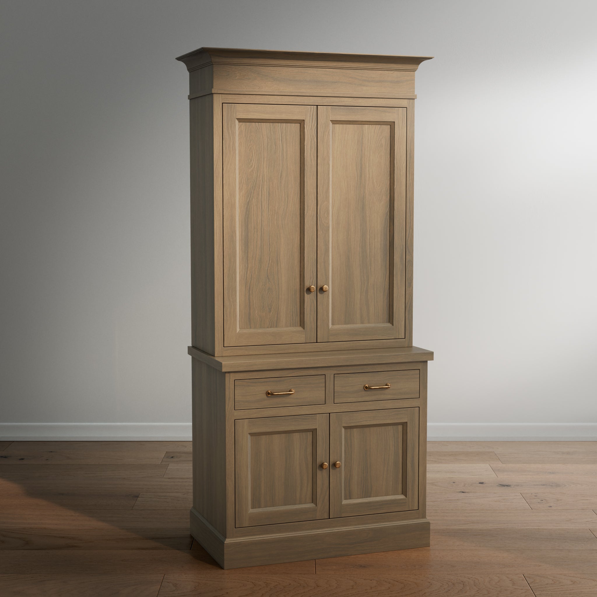 Madison Hutch - 2 Door / 2 Drawer Base