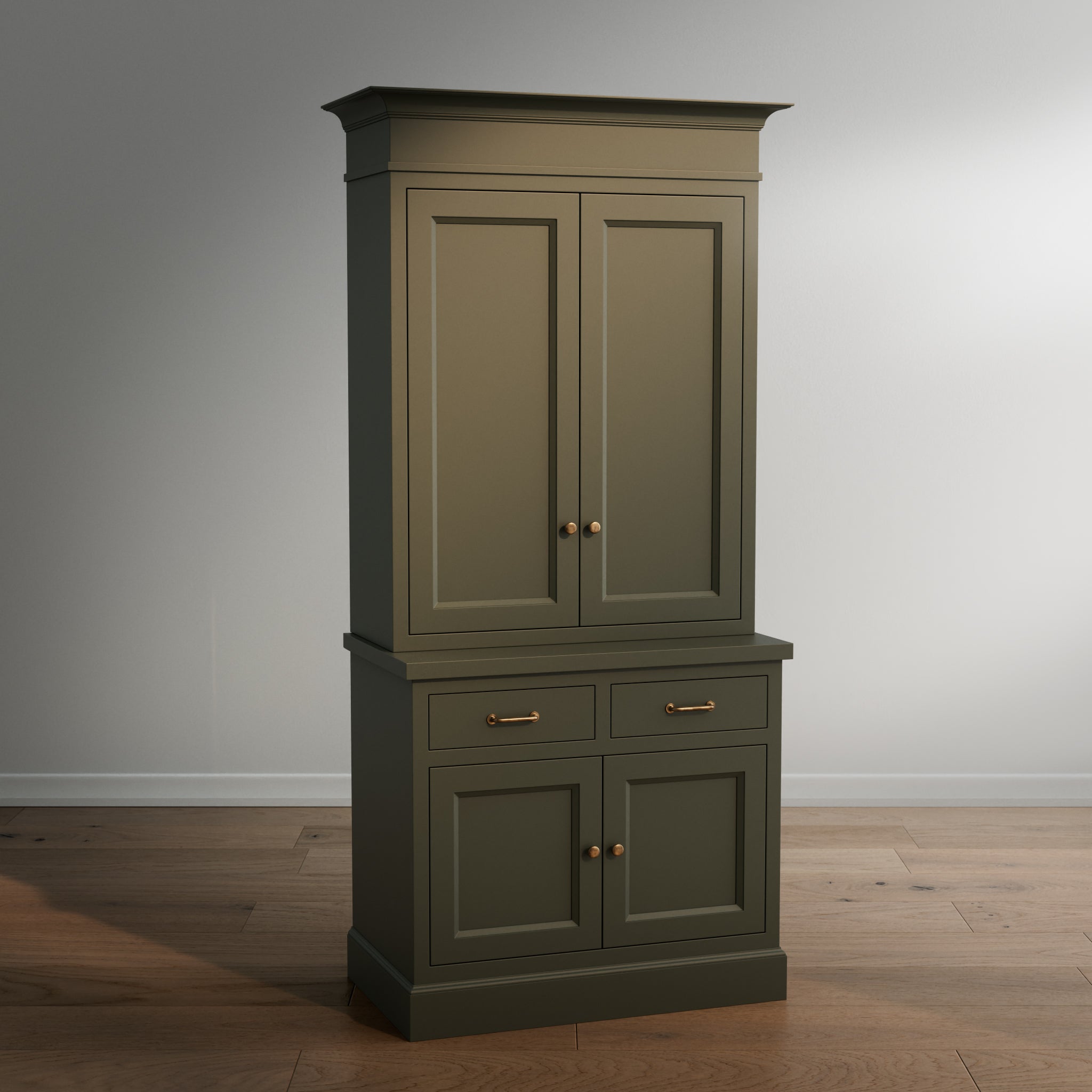 Madison Hutch - 2 Door / 2 Drawer Base