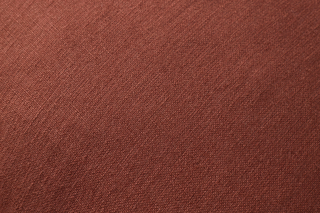 Loloi Linen Pillow in Brick