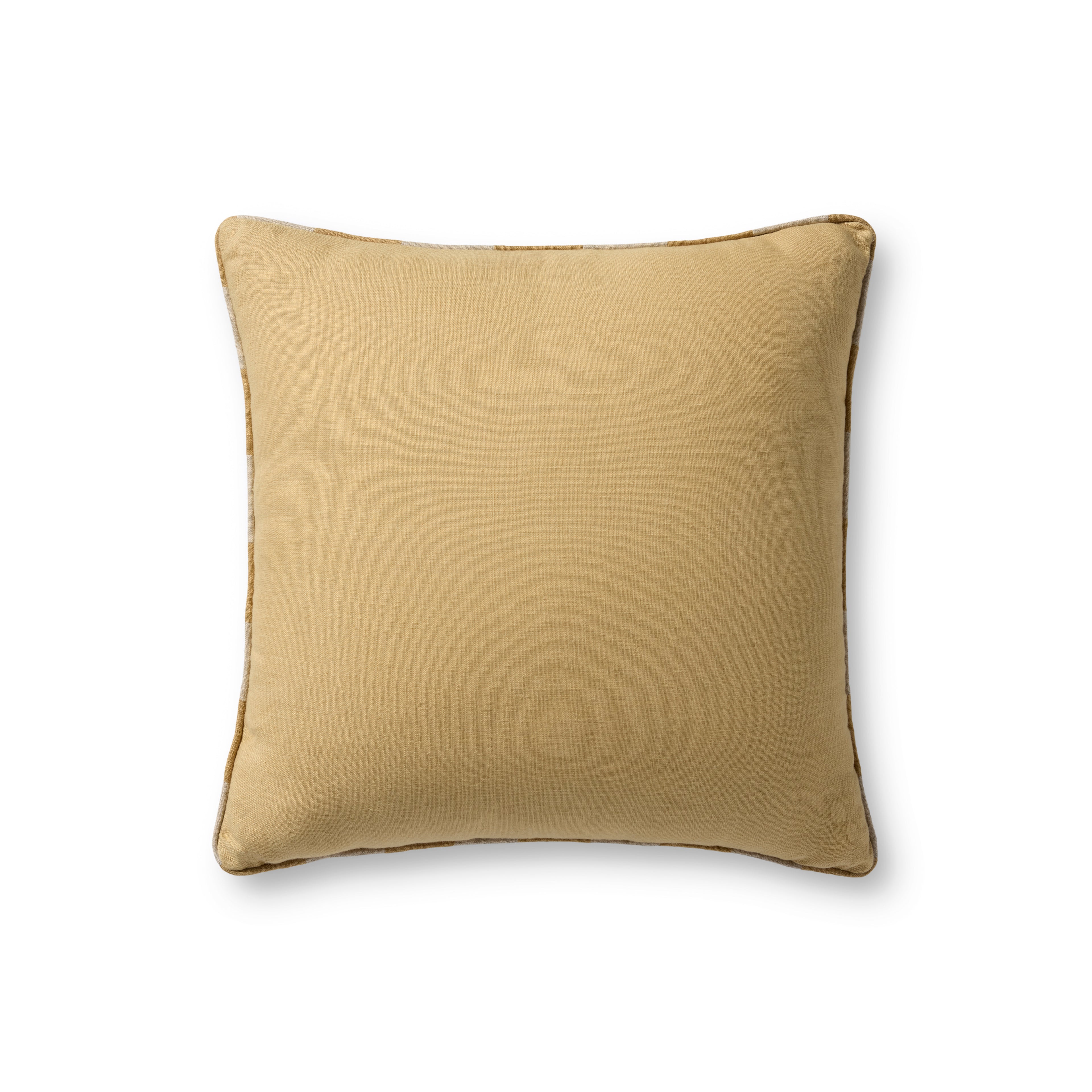 Loloi Linen Pillow in Butter