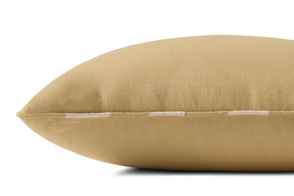 Loloi Linen Pillow in Butter