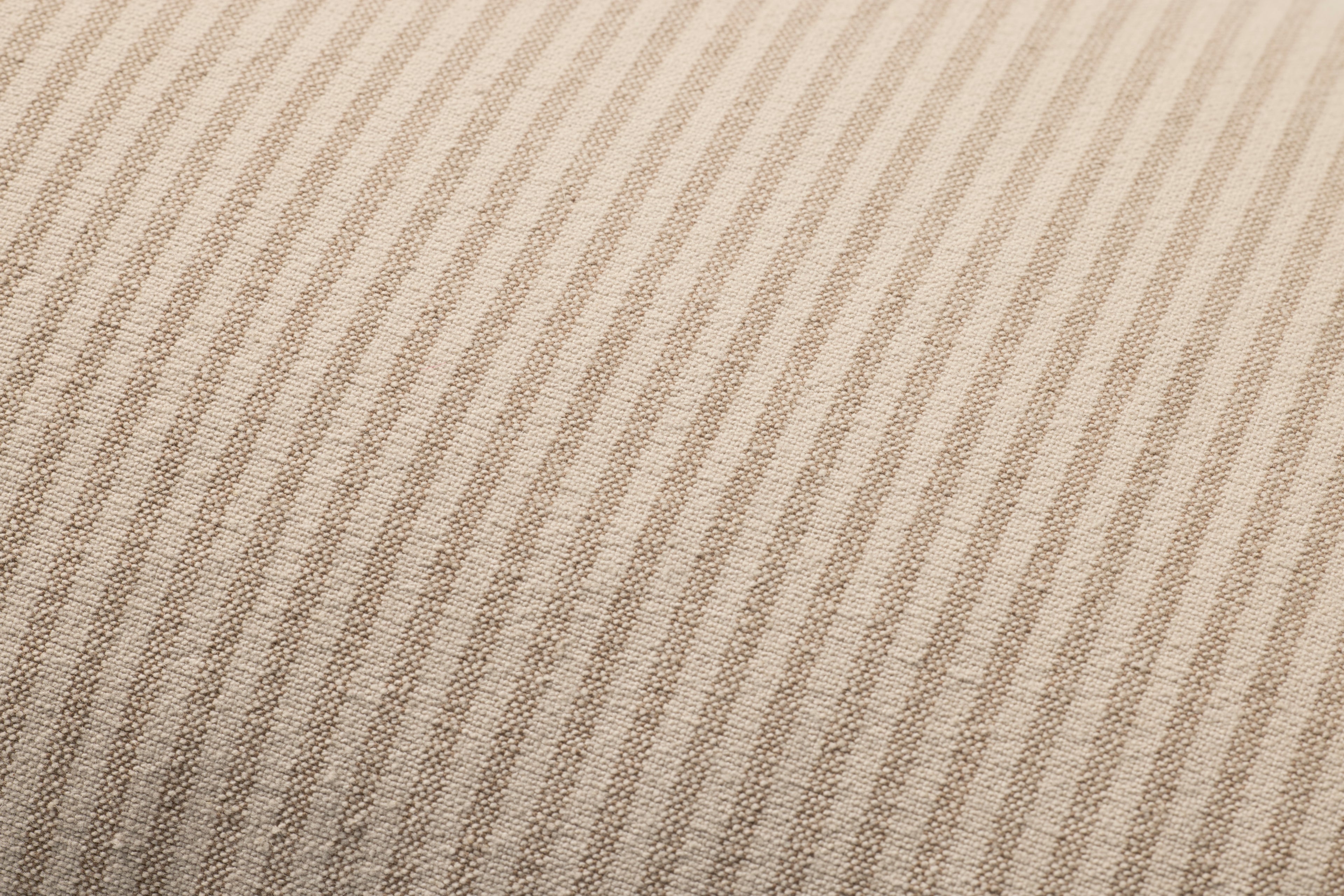 Jeremiah Brent × Loloi Pillow Natural Brown Stripe