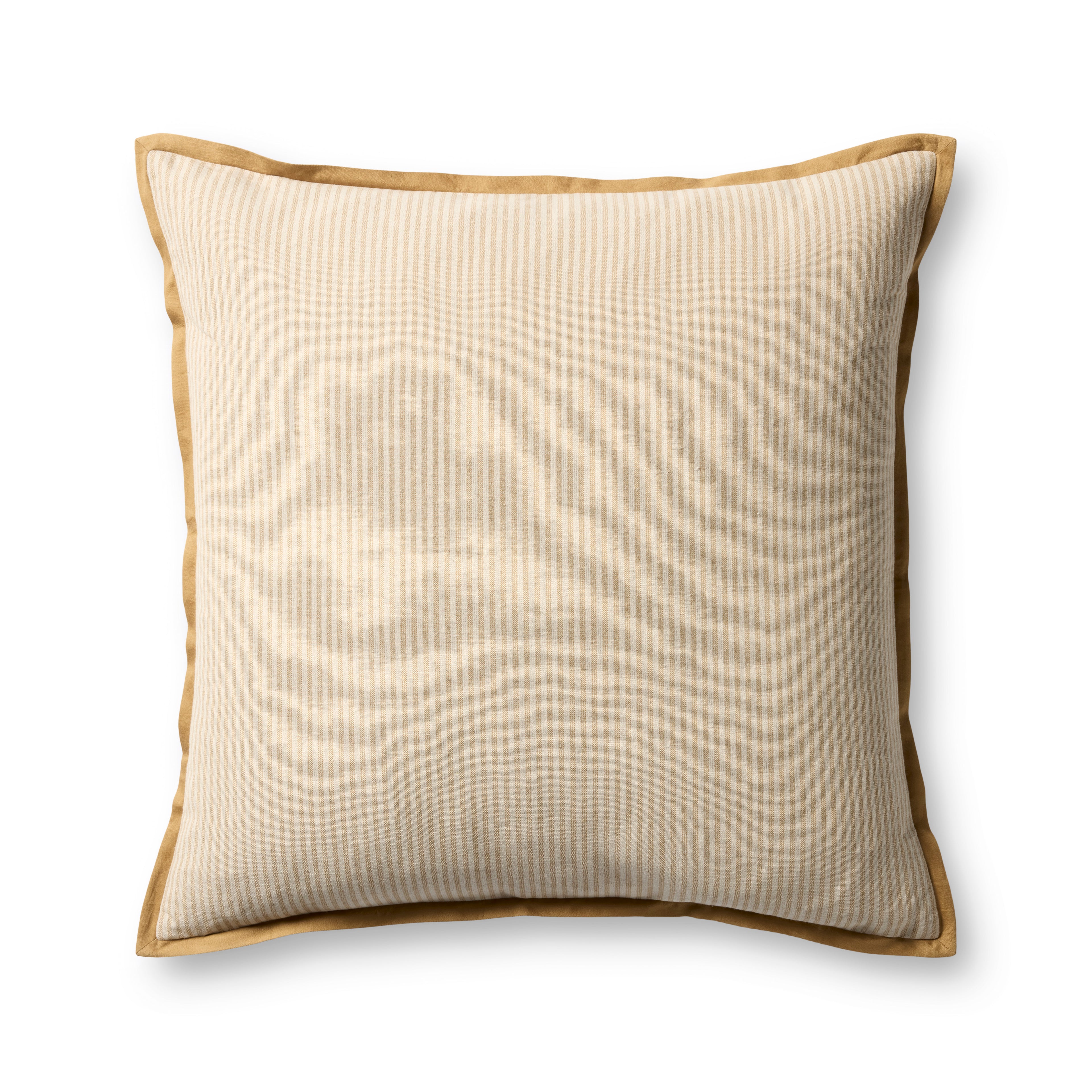 Jeremiah Brent × Loloi Pillow Natural Gold