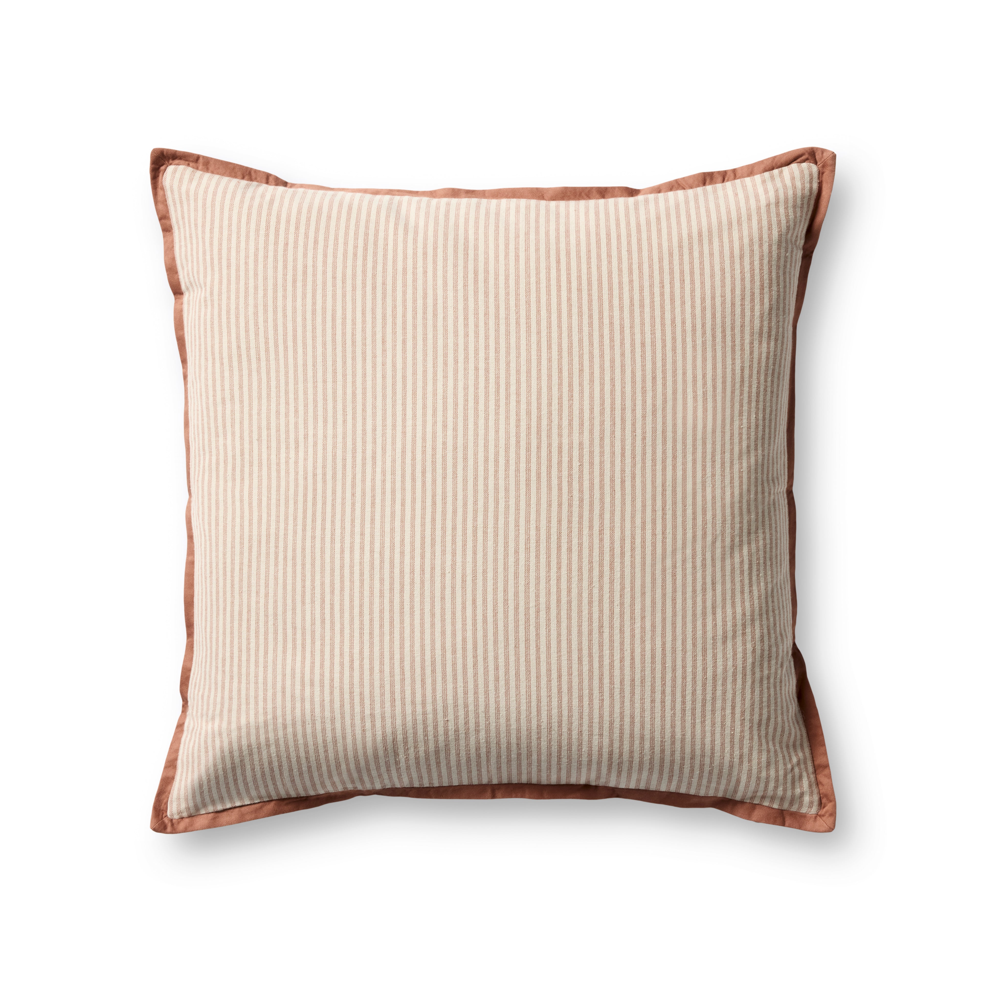 Jeremiah Brent × Loloi Pillow Natural Terracotta