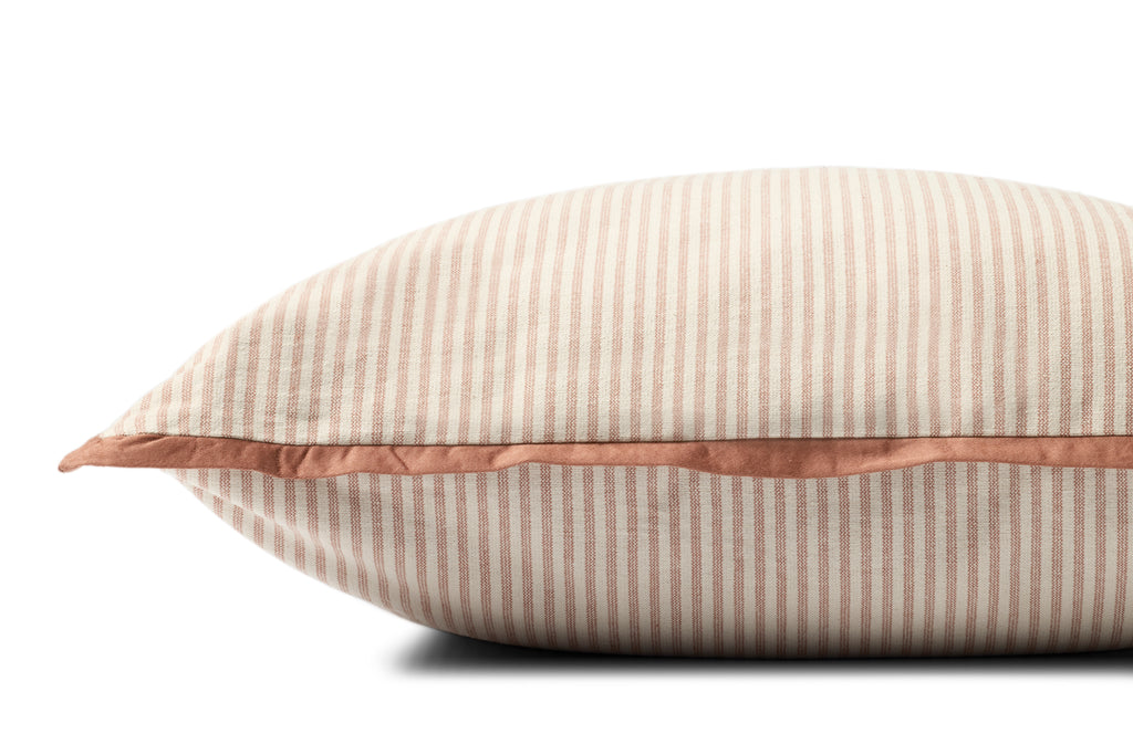 Jeremiah Brent × Loloi Pillow Natural Terracotta