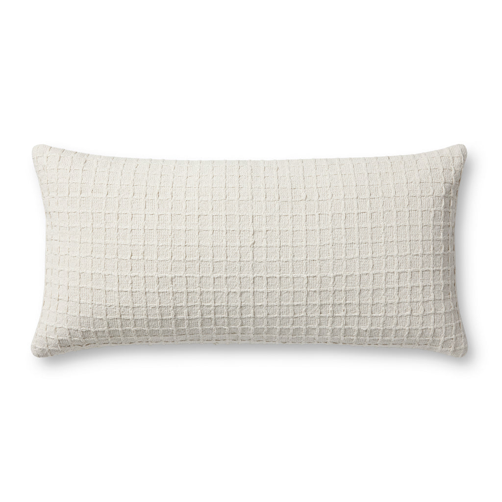 Jean Stoffer x Loloi Pillow Ivory