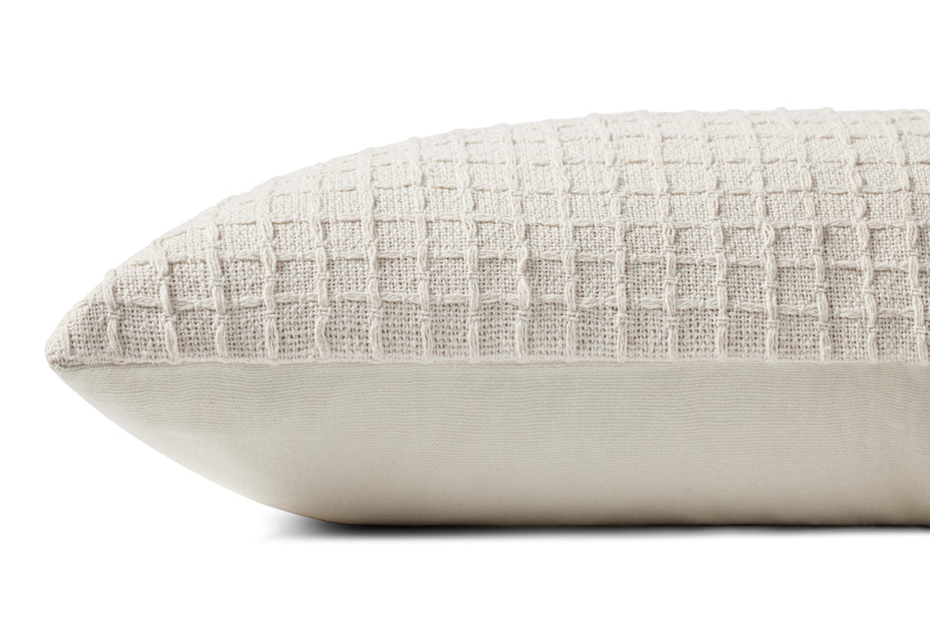 Jean Stoffer x Loloi Pillow Ivory